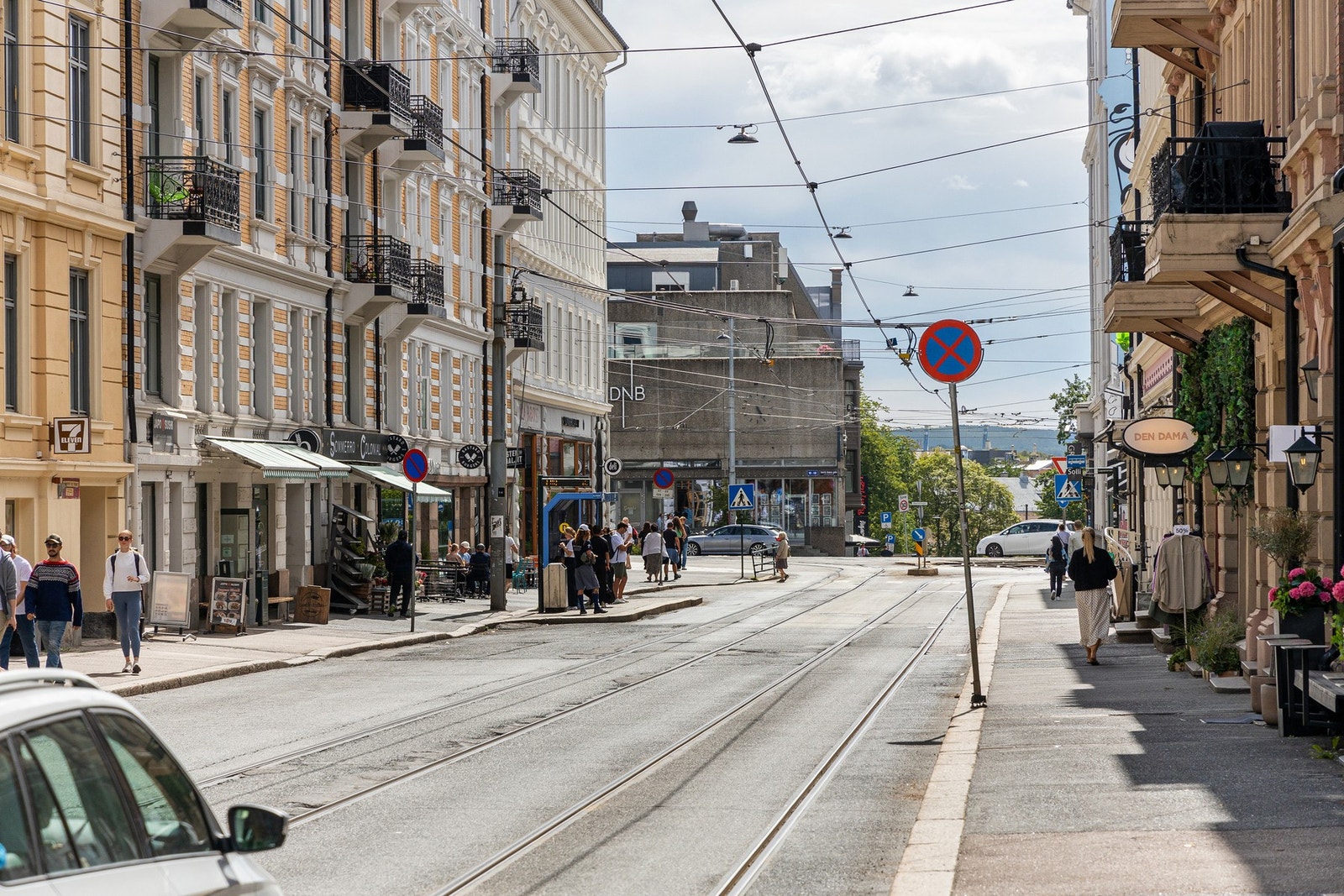 Rett oppi gata finner vi Solli plass med blant annet Sommero og en rekke populære butikker. Galleribilde