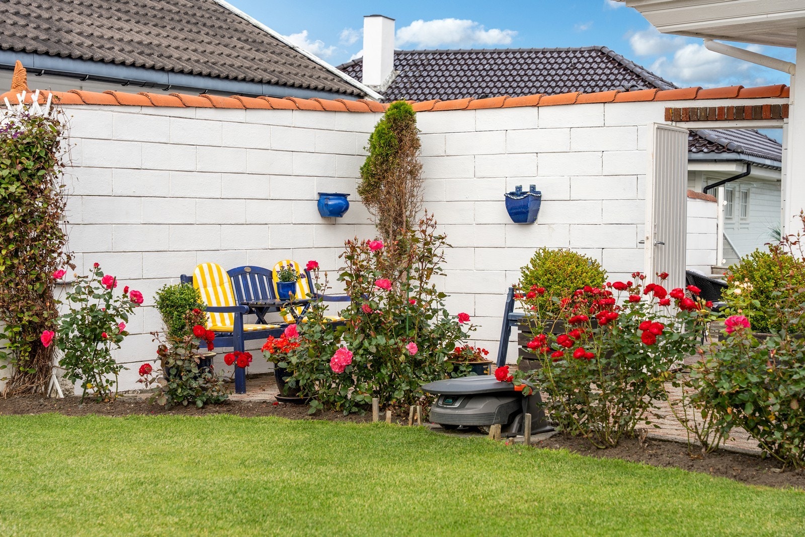 Herlig uteplass Galleribilde