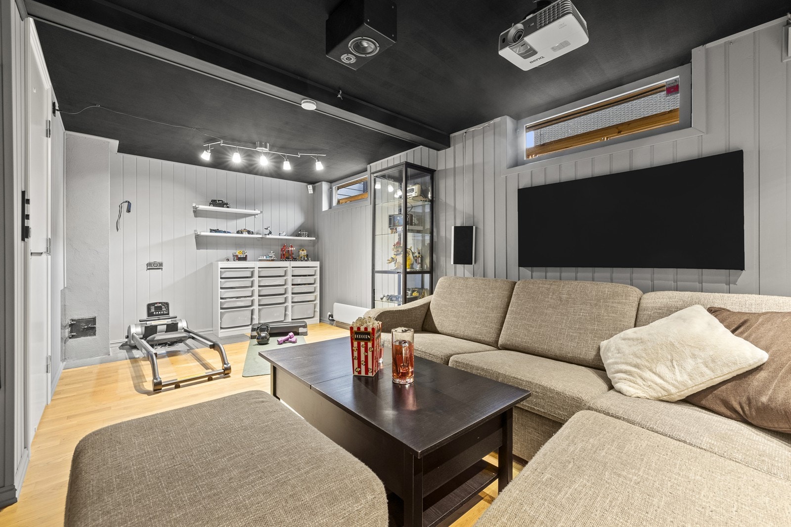 Rommet byr på fleksible løsninger og skaper ekstra boltreplass for hele familien. Galleribilde