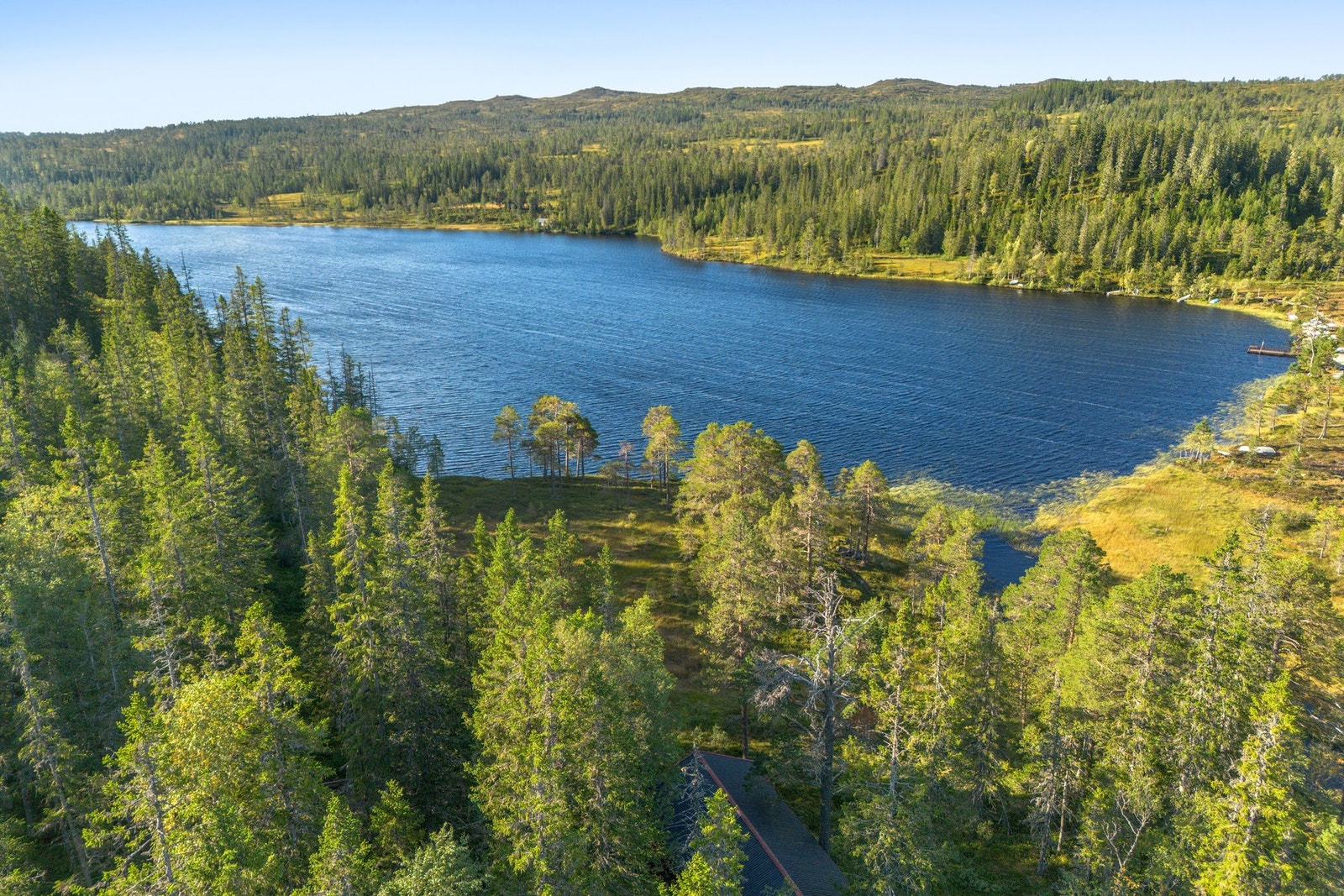 Henningvola har et stort løypenett på vinteren, perfekt for den som er glad i langrenn Galleribilde