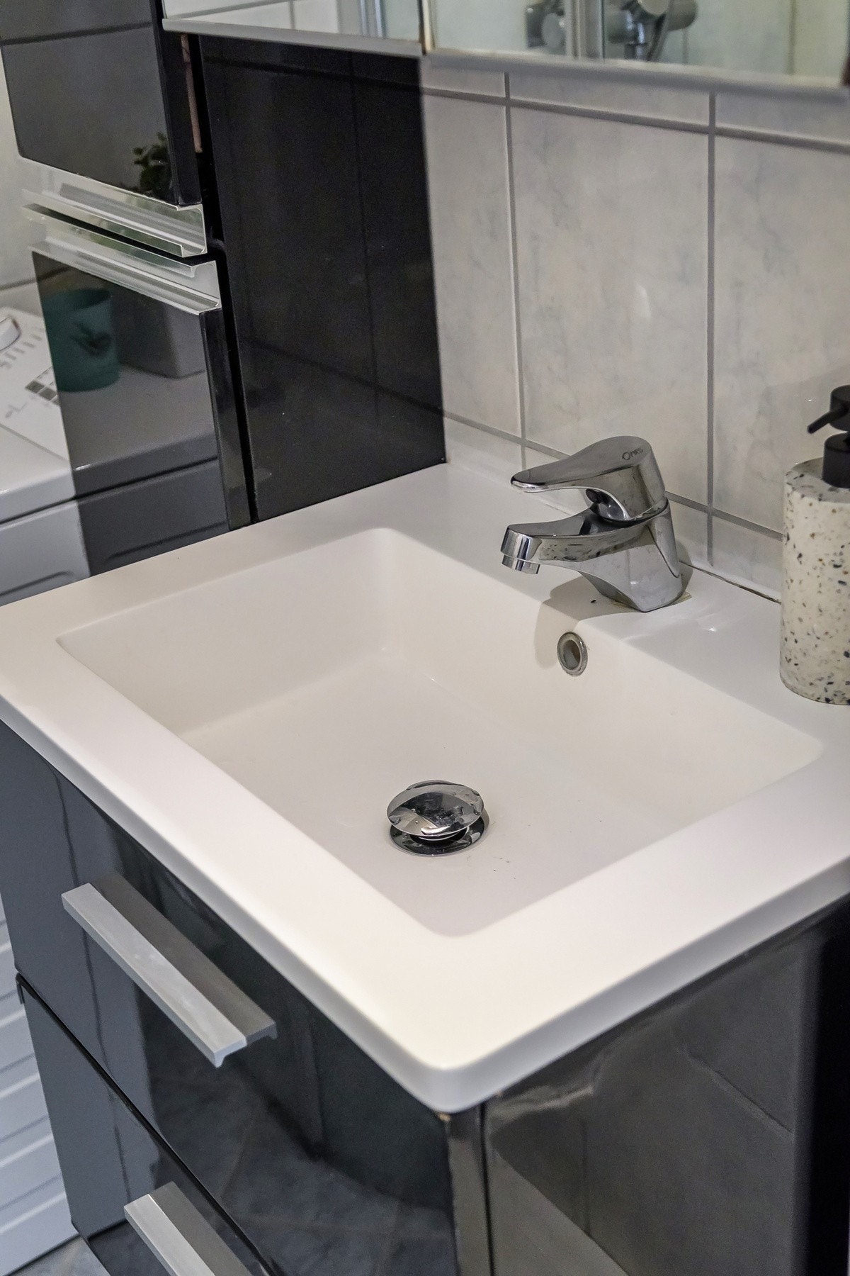 I 2015 ble skapet på badet byttet. Galleribilde