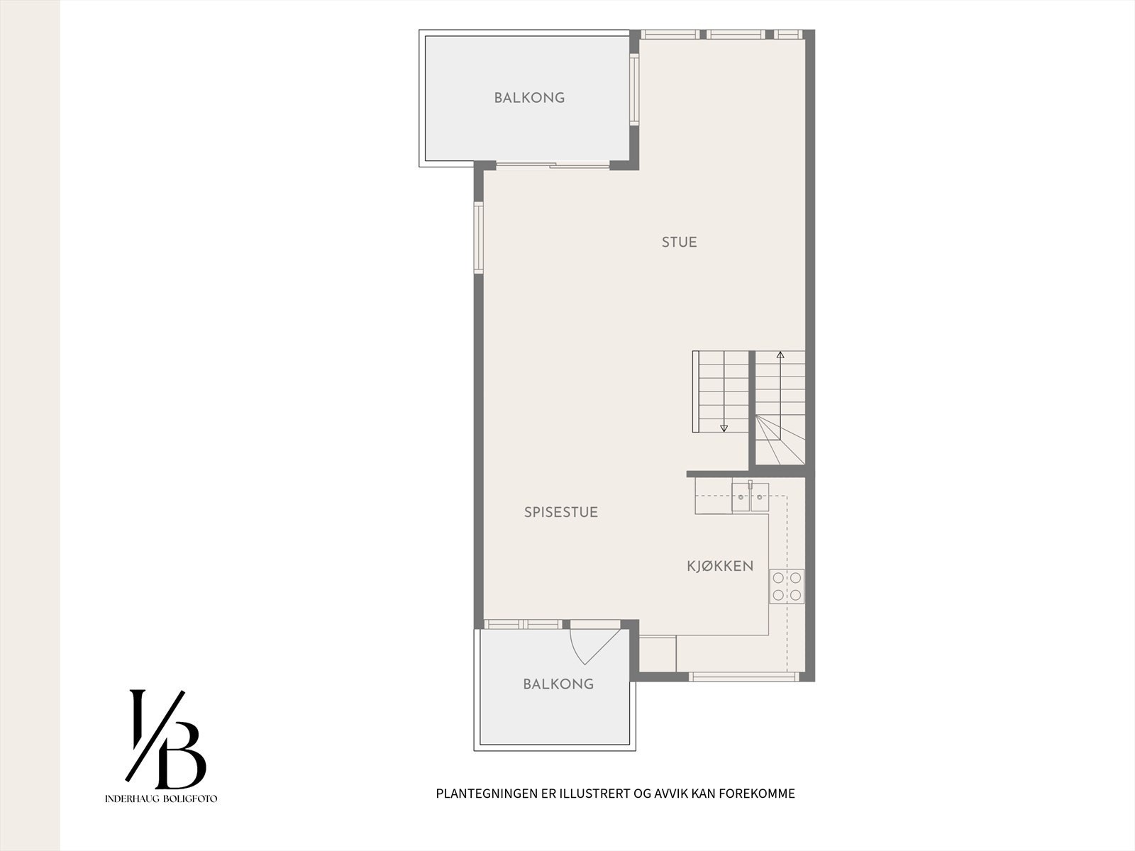 Plantegning 2. etasje Galleribilde