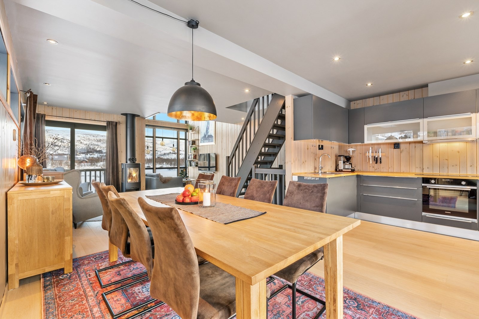 Leiligheten har en praktisk og god planløsning Galleribilde