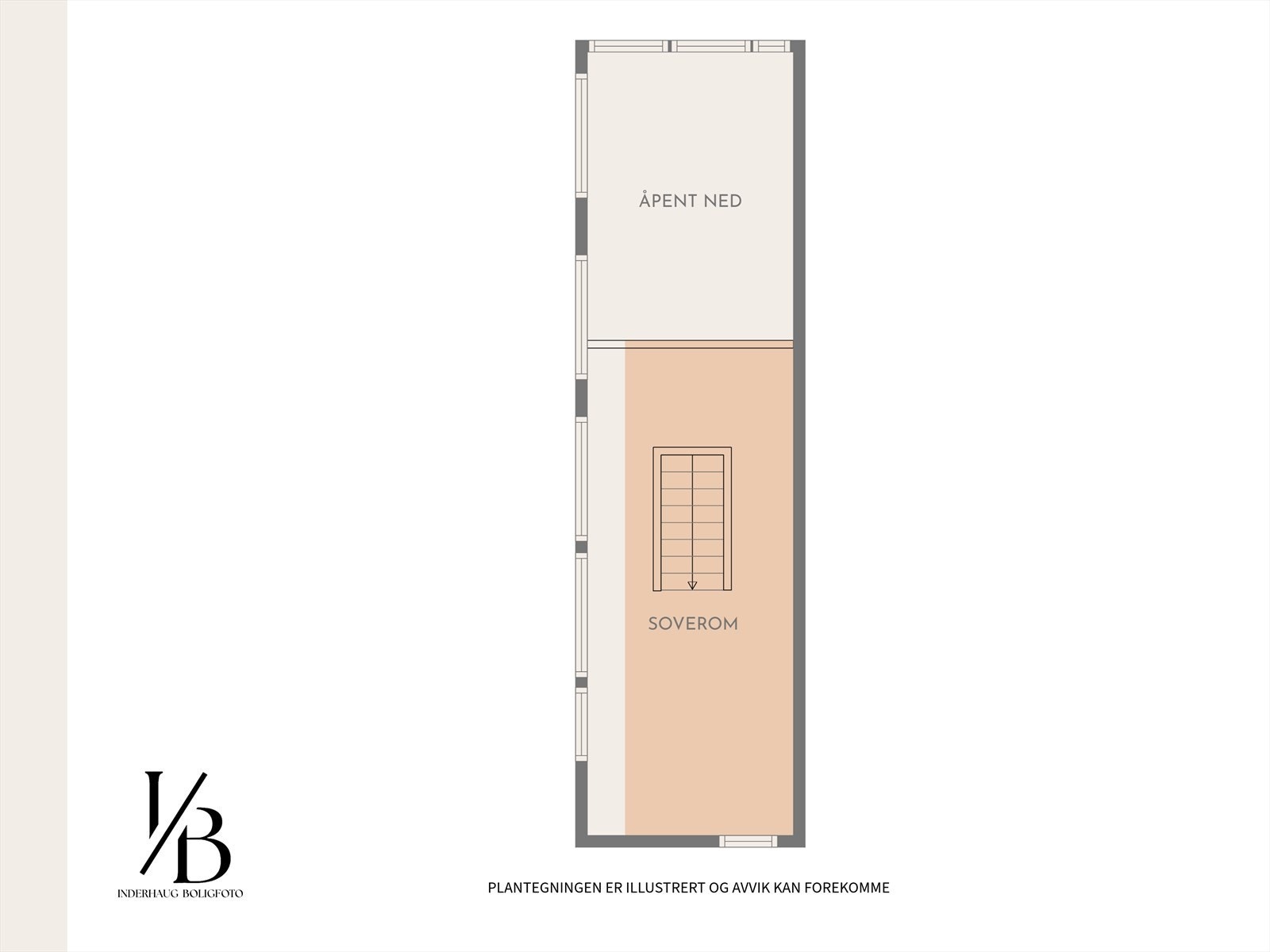 Plantegning loft Galleribilde