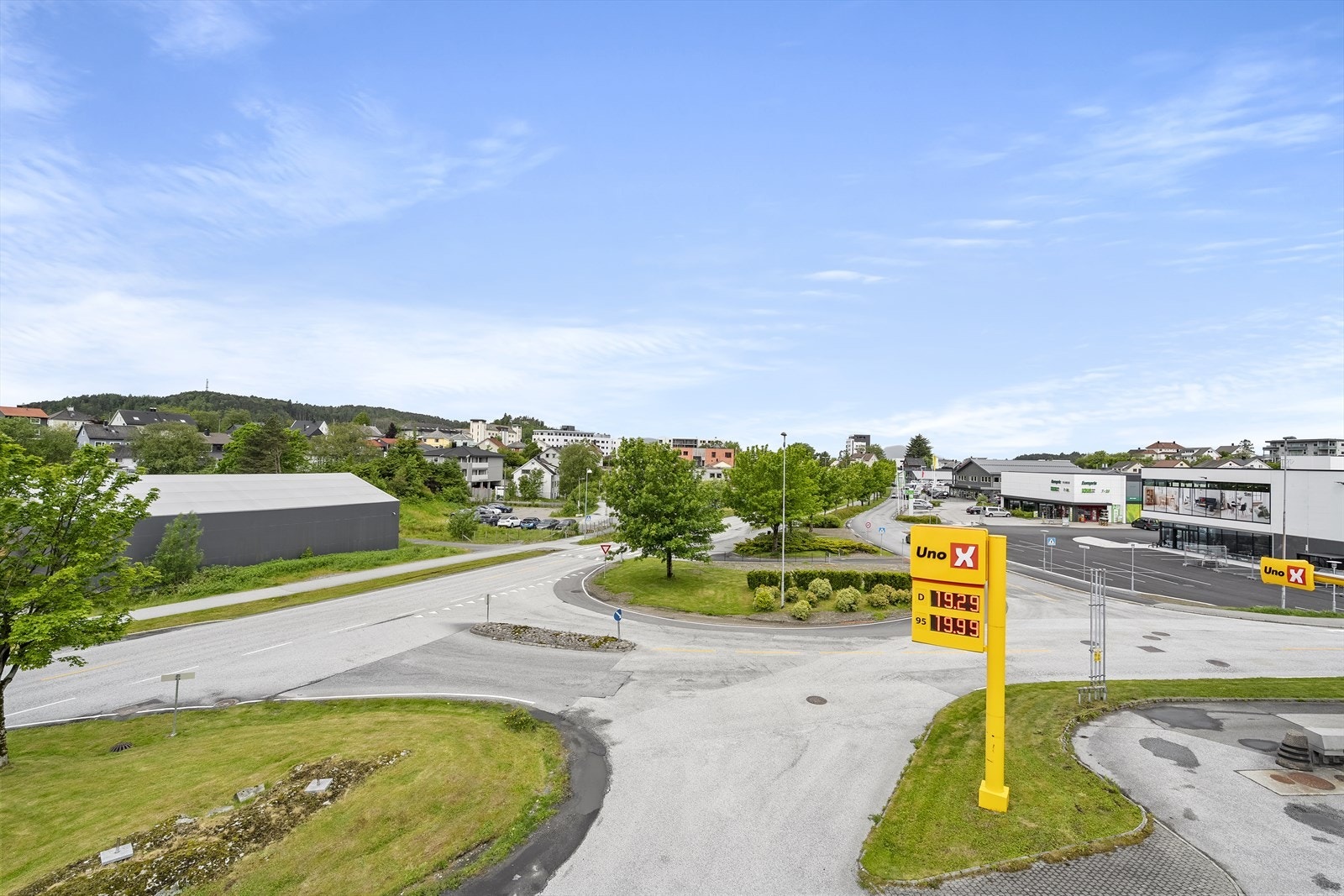 Utsikt vestover Galleribilde