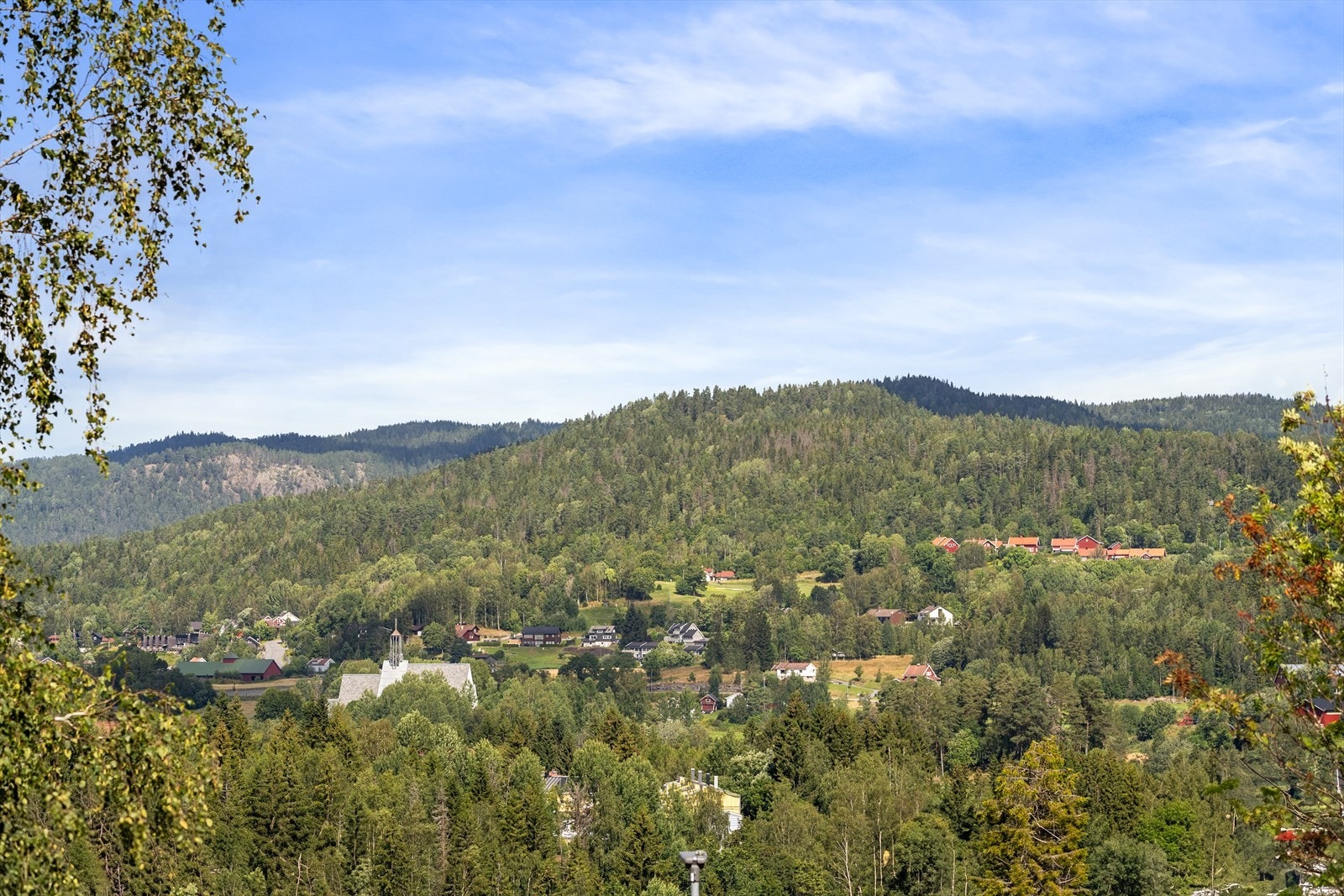 Utsikt fra eiendommen. Galleribilde