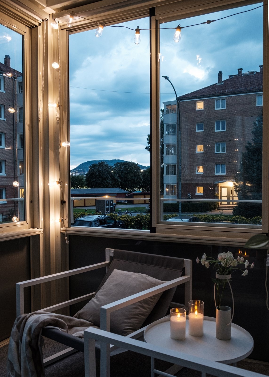 Her kan man nyte sene sommerkvelder. Galleribilde