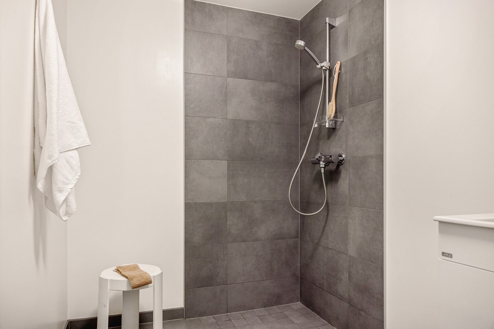 Det er varmekabler i gulv. Galleribilde