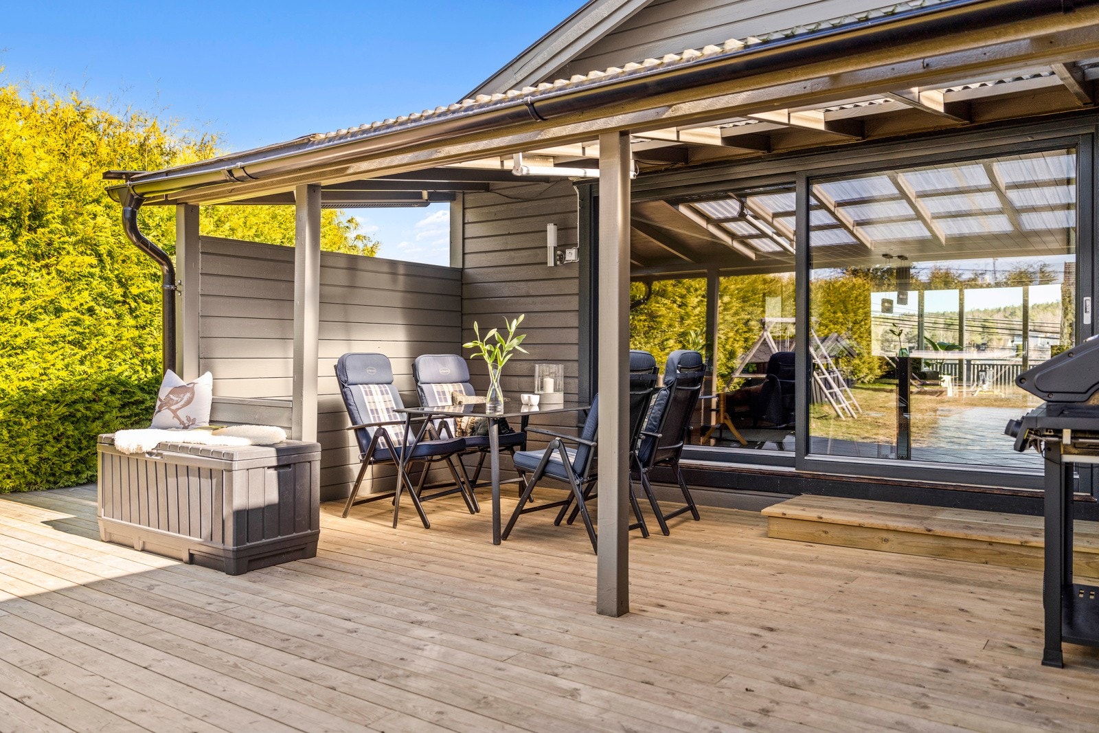 Terrasse mot vest Galleribilde
