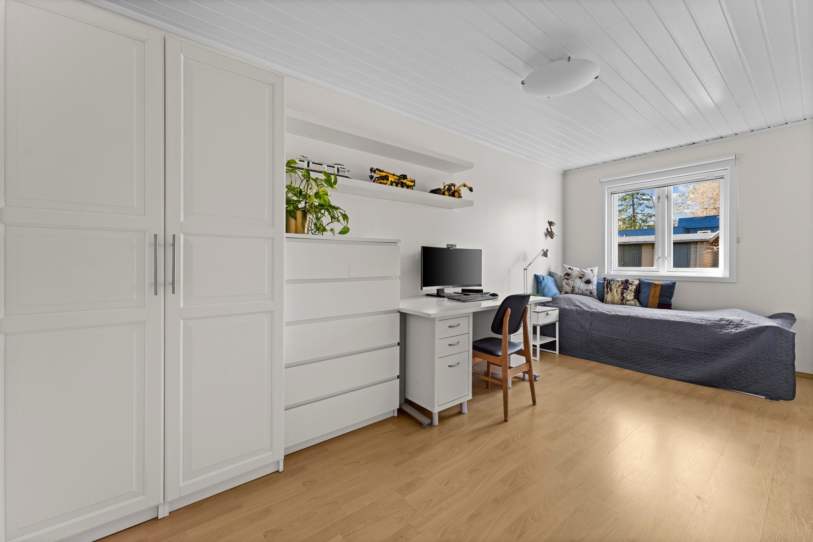 Soverom med mye plass Galleribilde