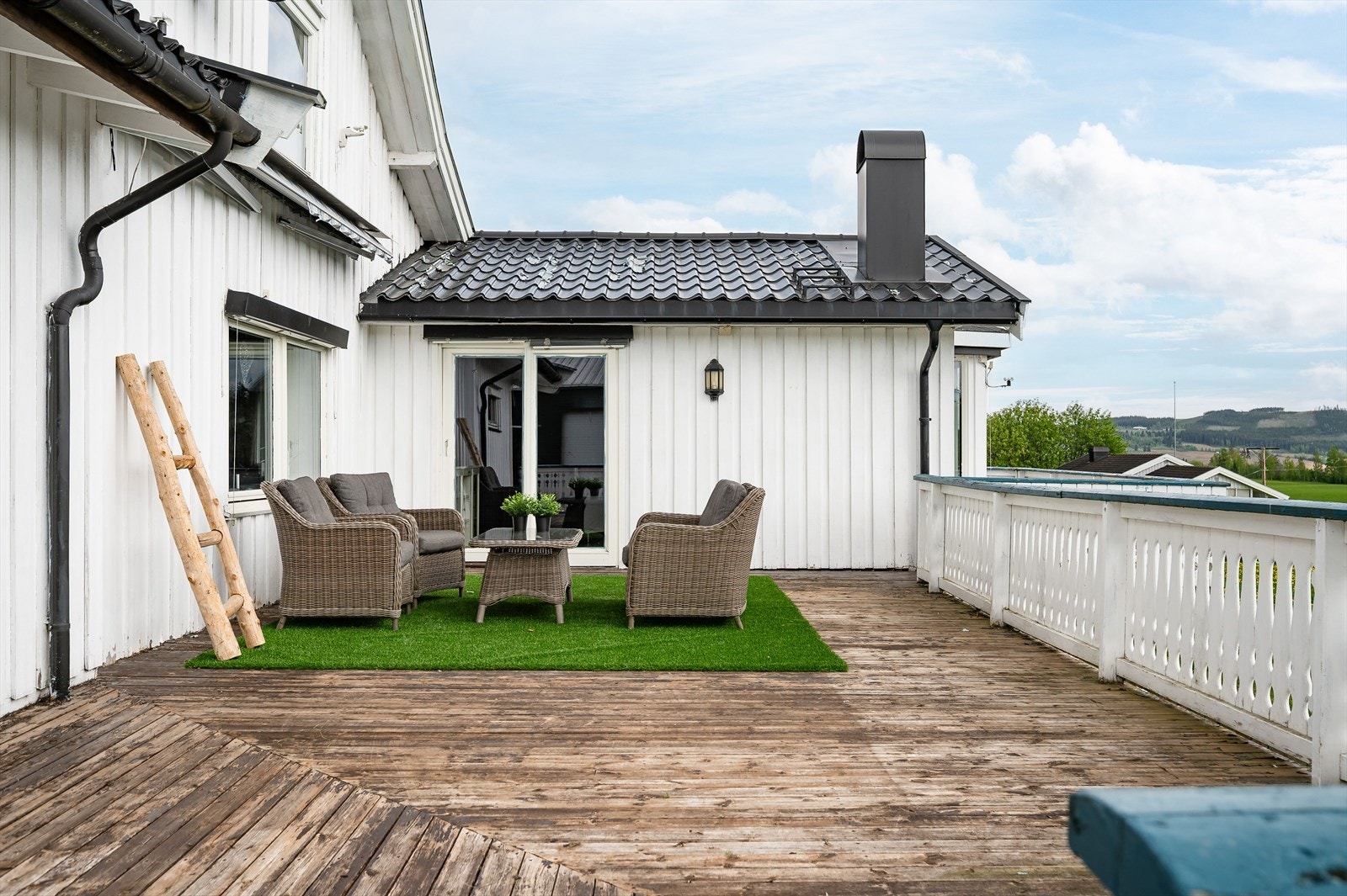 Her kan man nye solrike dager. Galleribilde