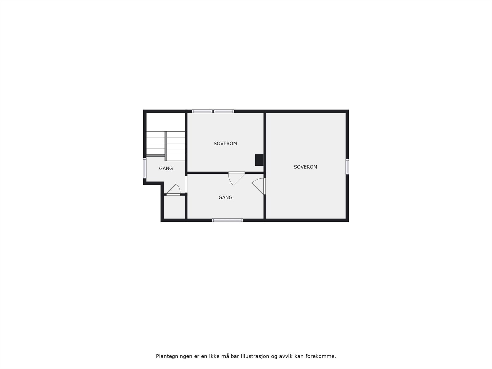 Plantegning 2. etasje. Galleribilde