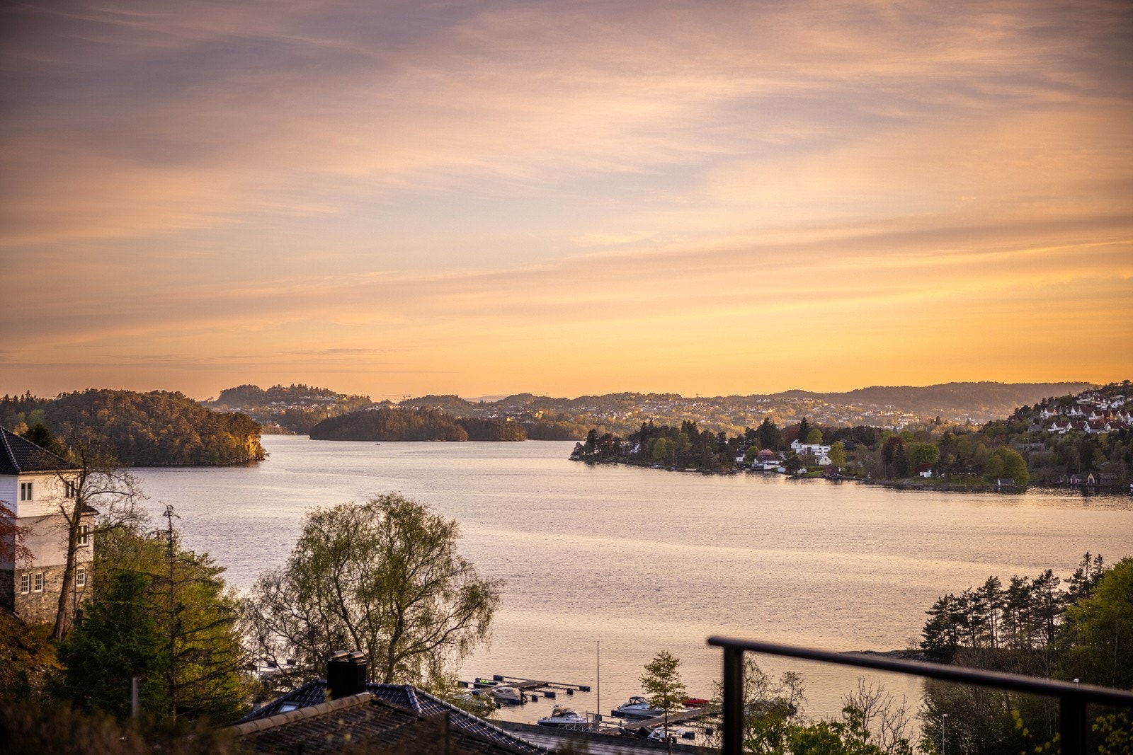 Storslagen utsikt over Nordåsvannet Galleribilde