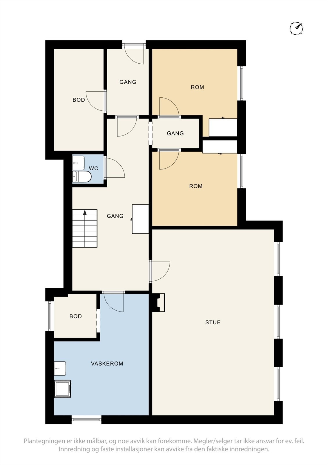 Plantegning - kjeller Galleribilde