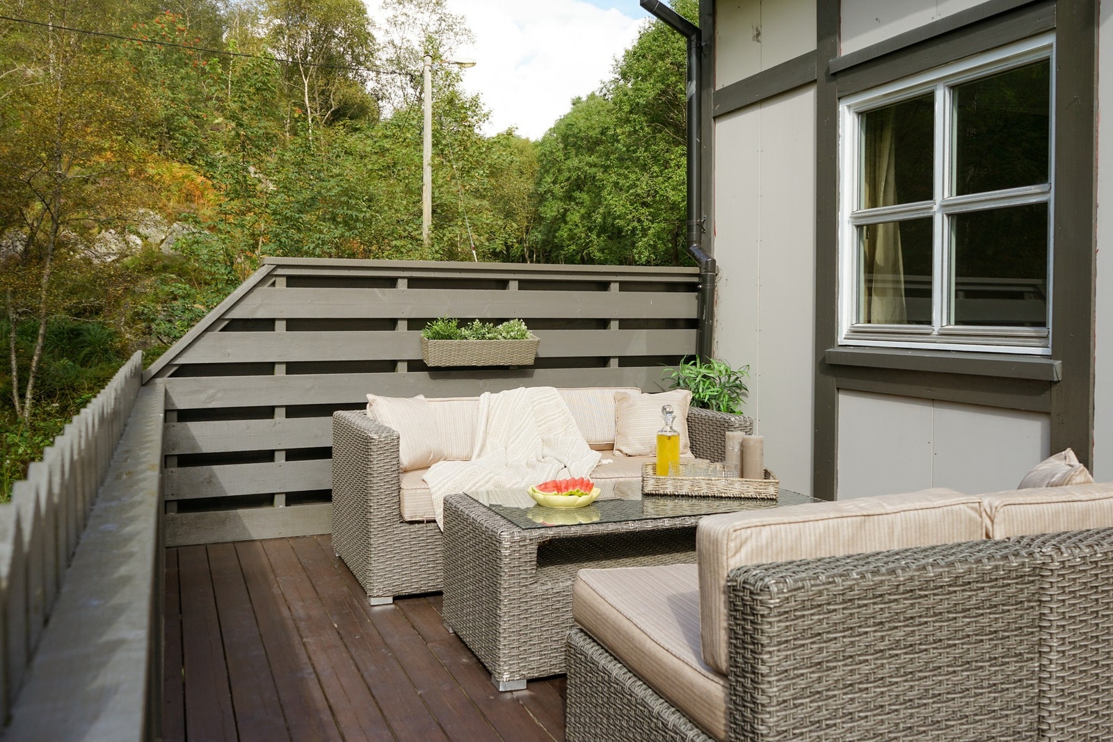 En flott 3-roms leilighet med herlig terrasse. Galleribilde