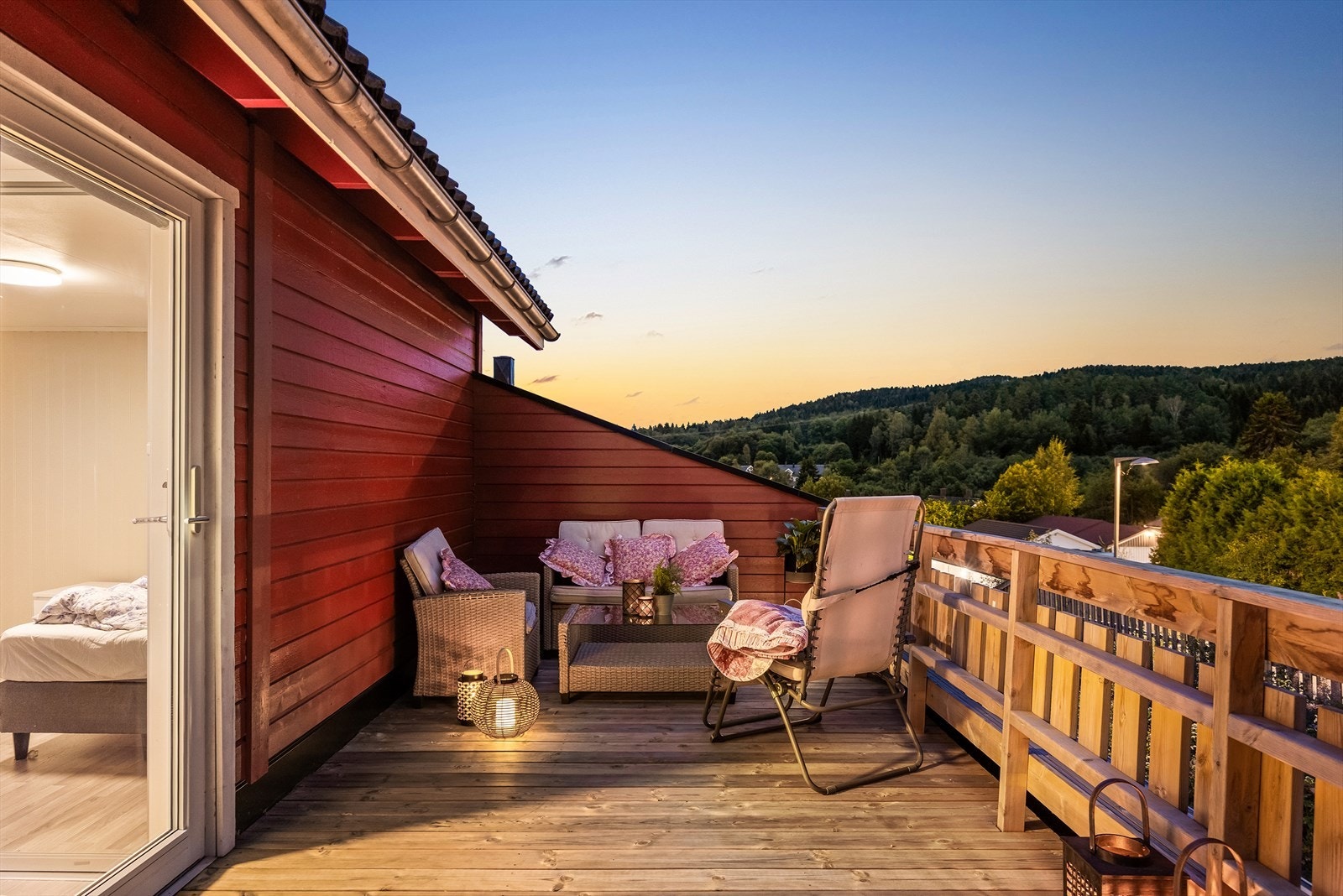 Her kan du nyte lange sommerkvelder! Galleribilde