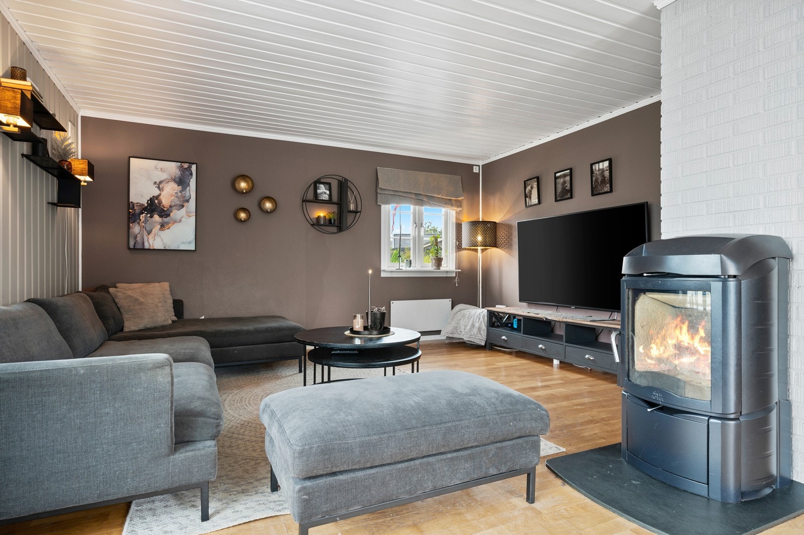 En koselig og lun sofakrok. Galleribilde