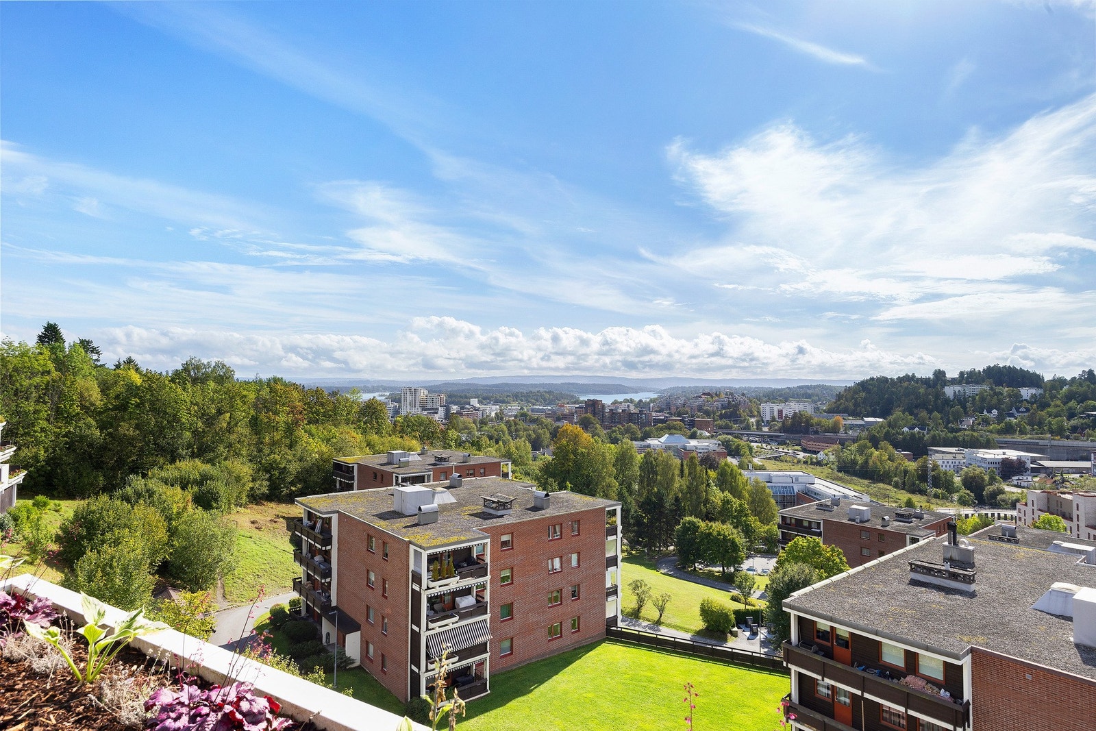 På toppen av Sandvika Galleribilde