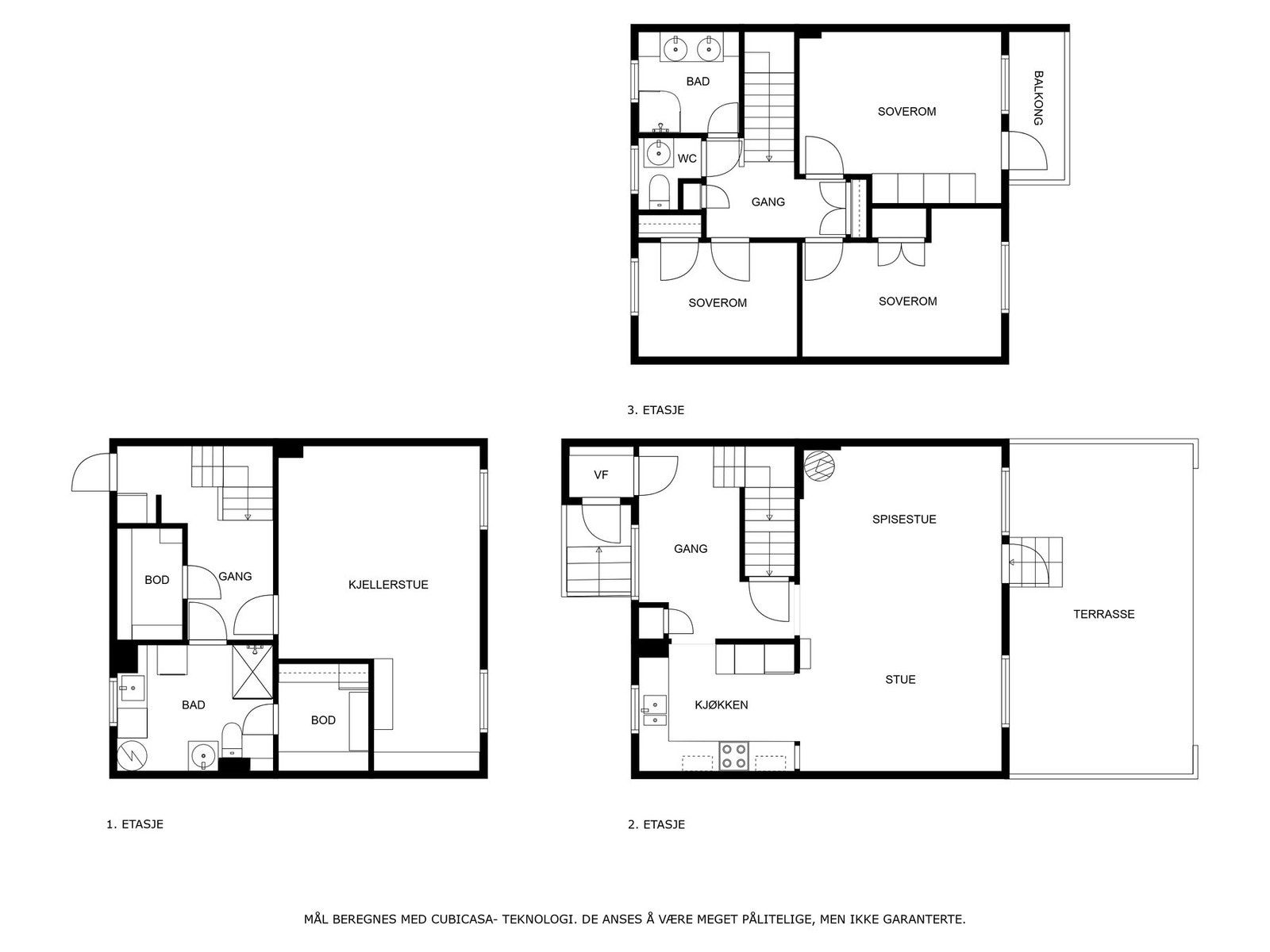 Alle plantegninger Galleribilde