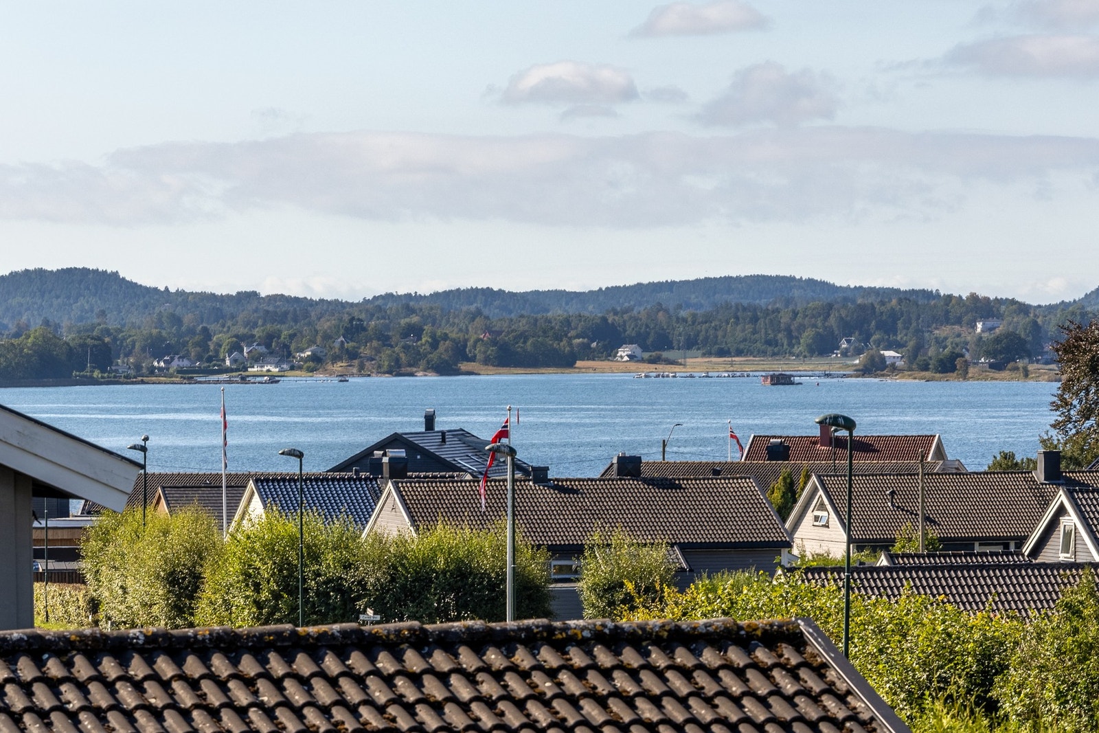 Herfra er det flott sjøutsikt. Galleribilde