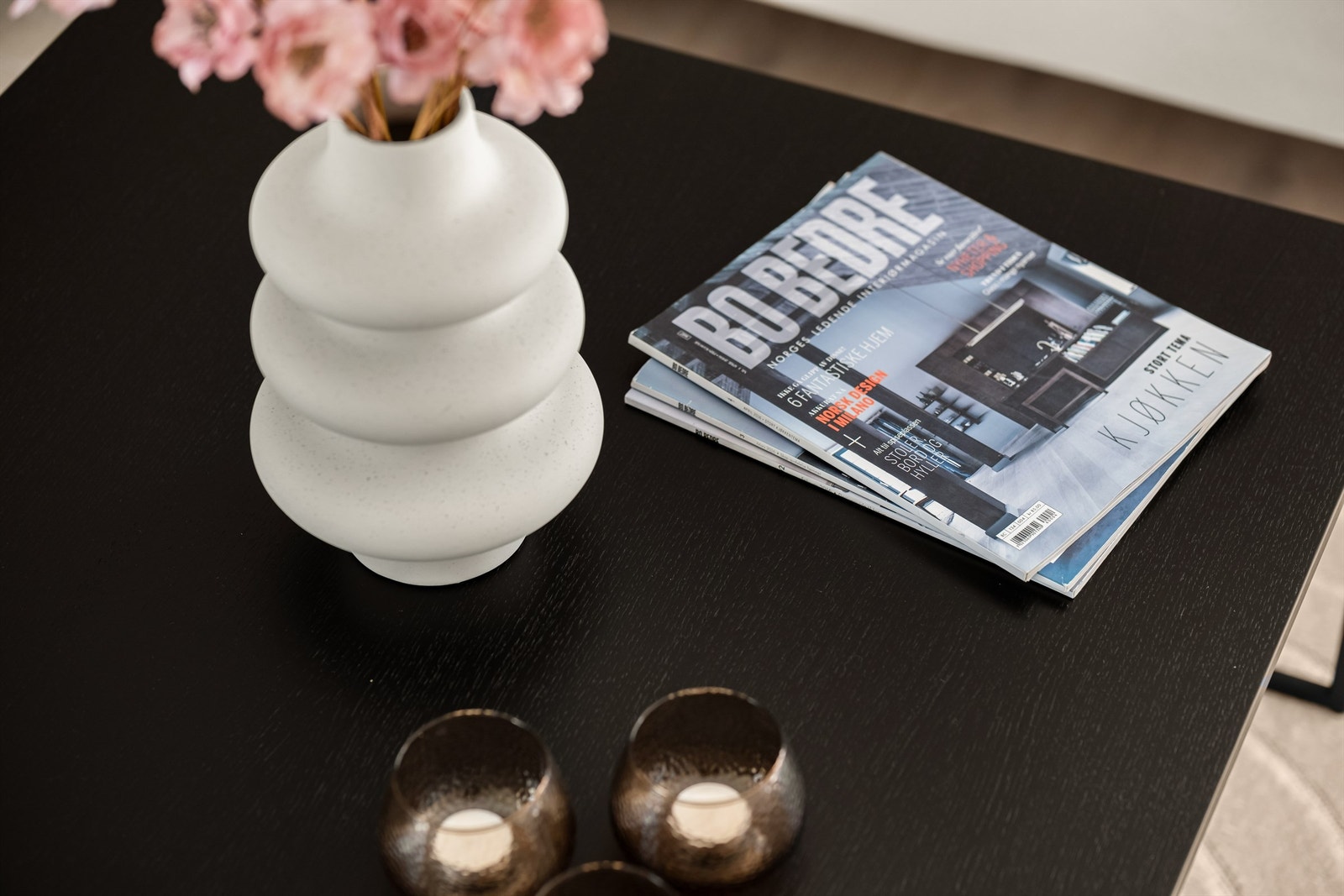 Detaljbilde fra stuen. Galleribilde