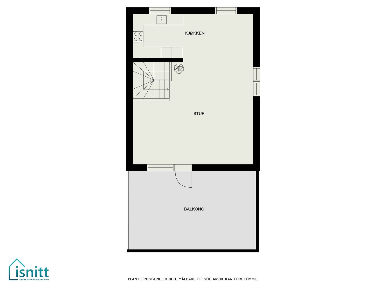 Plantegning 2. etasje Galleribilde