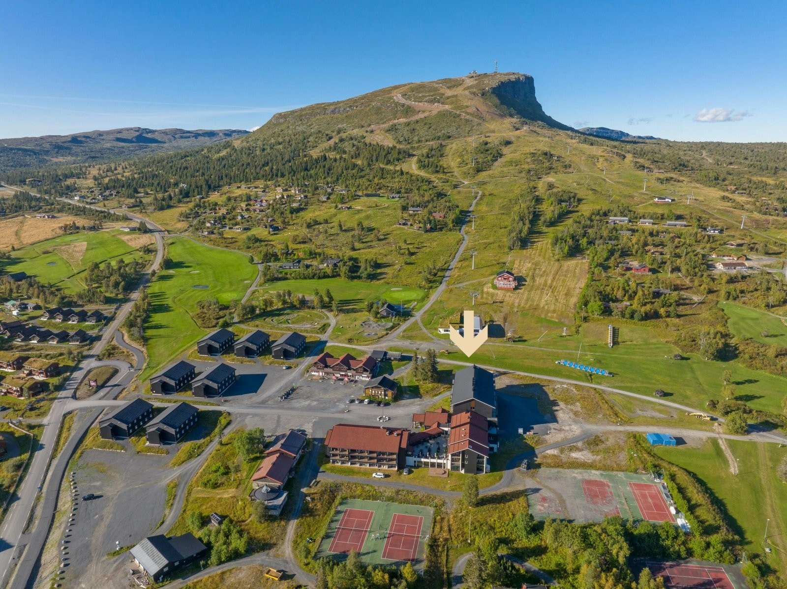 Velkommen til Høyfjellstunet rett nedenfor alpinanlegget! Galleribilde
