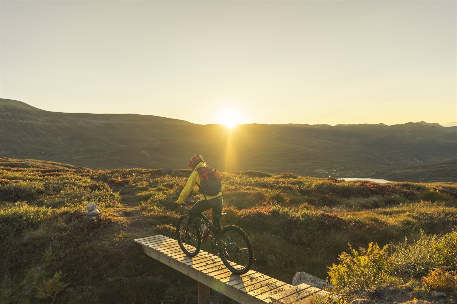 Tilrettelagte flerbruksstier i området rundt. Galleribilde