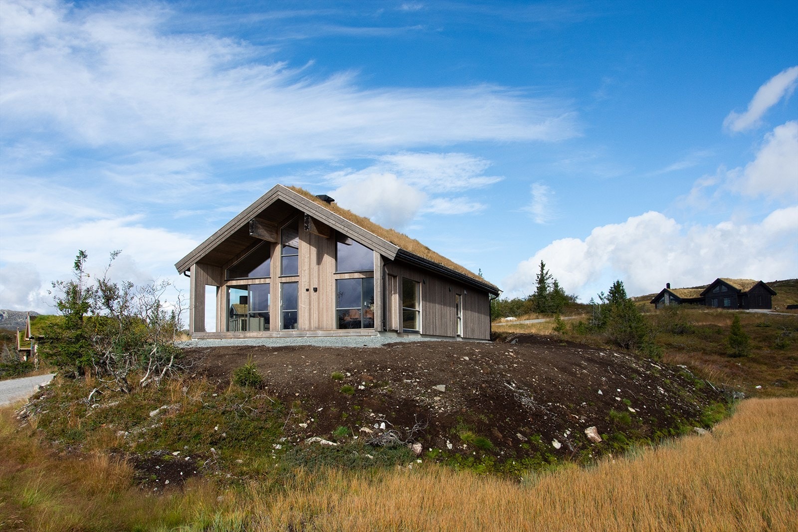 Hytta har en god planløsning med 1. etasje og loftetasje. Galleribilde