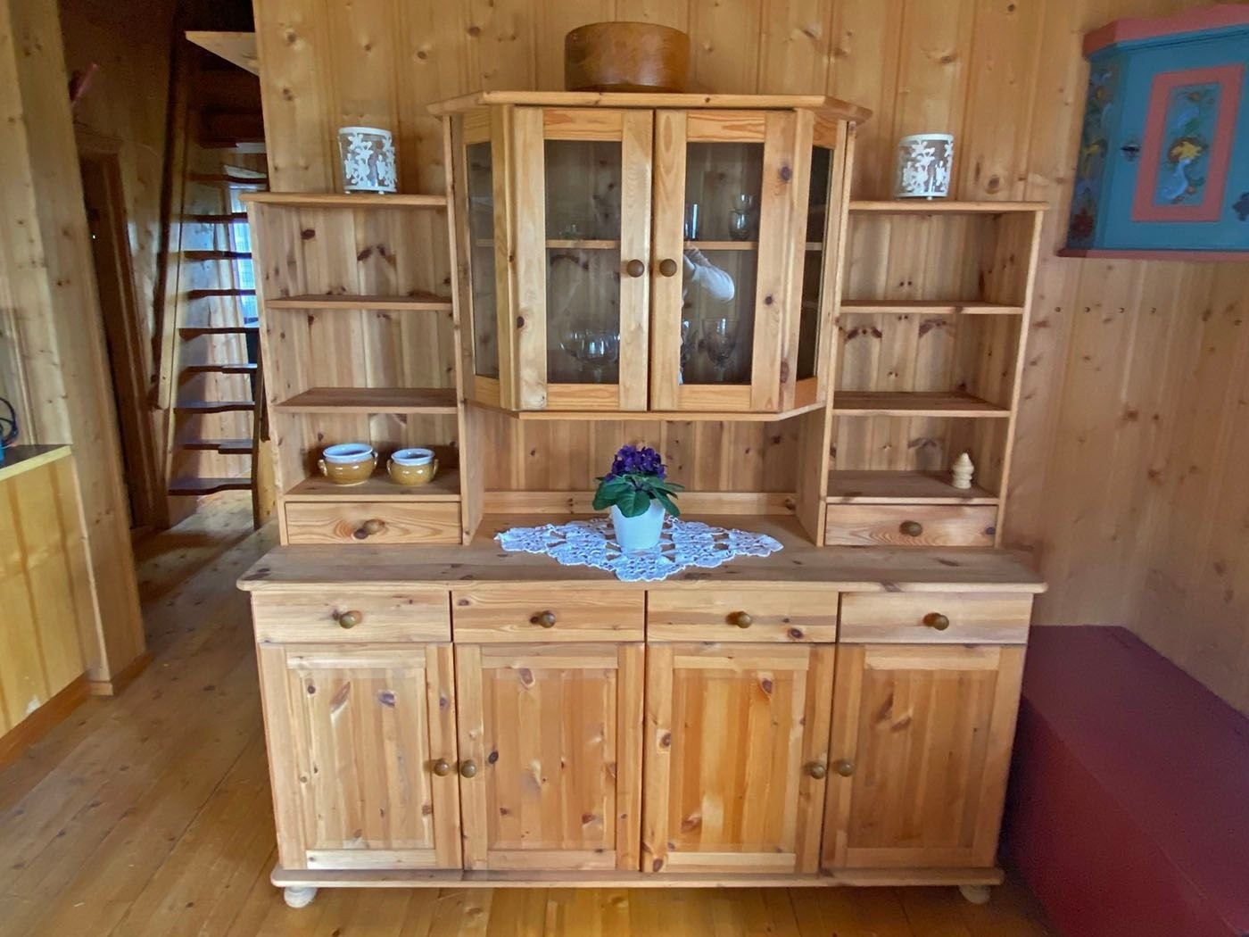 Vitrineskap Galleribilde