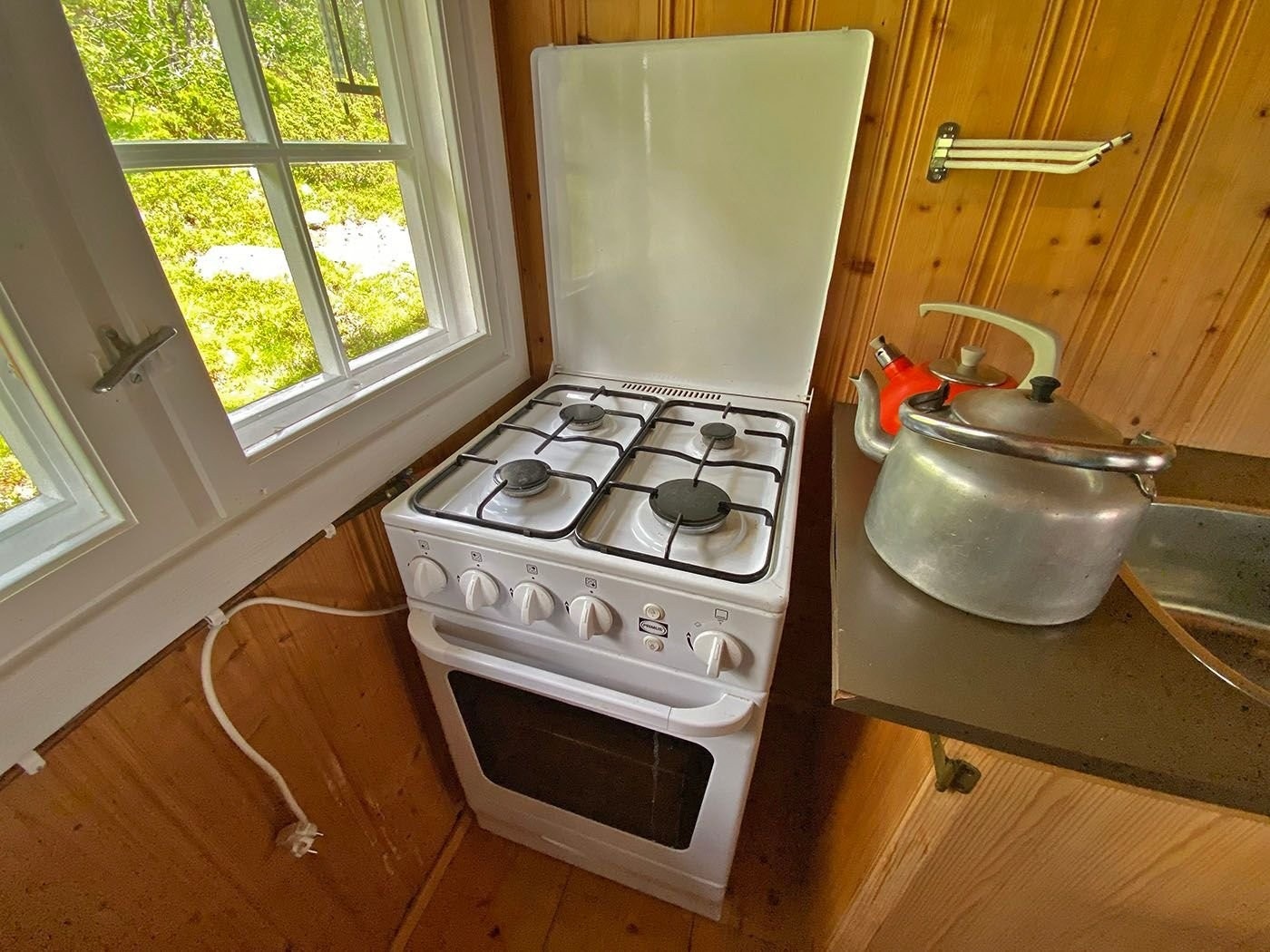 Gasskomfyr Galleribilde