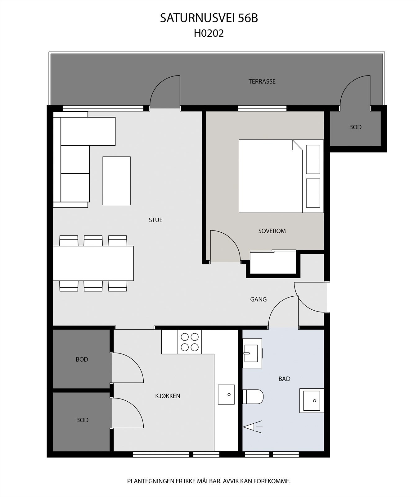 Plantegning 56B H0202 Galleribilde
