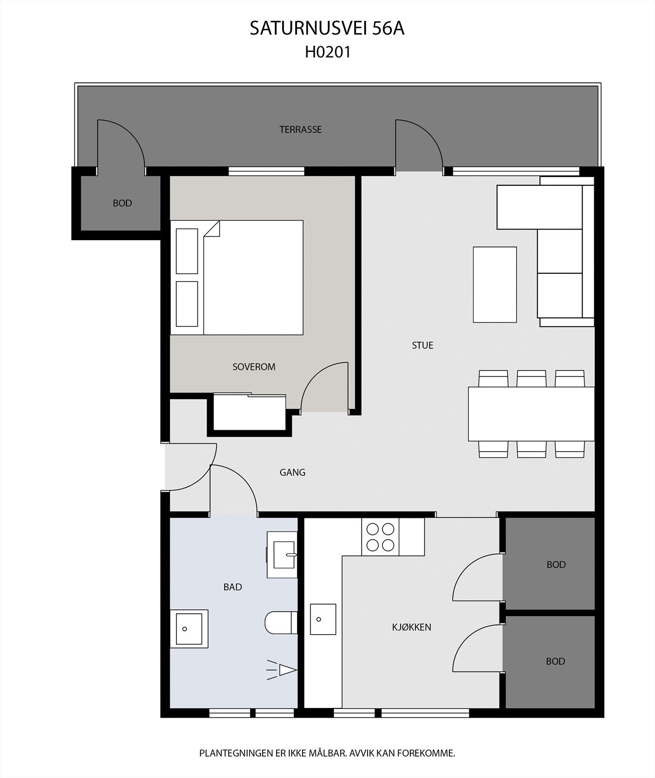 Plantegning 56A H0201 Galleribilde