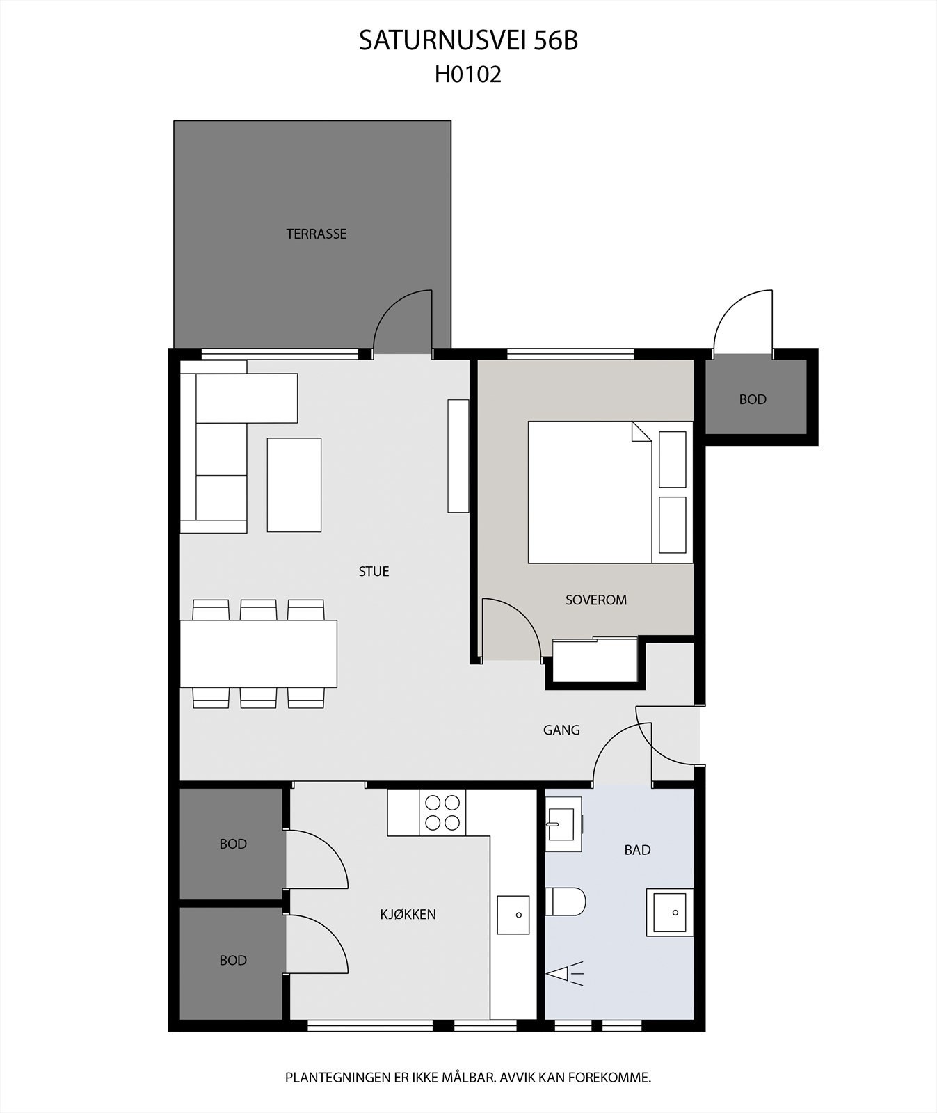 Plantegning 56B H0102 Galleribilde