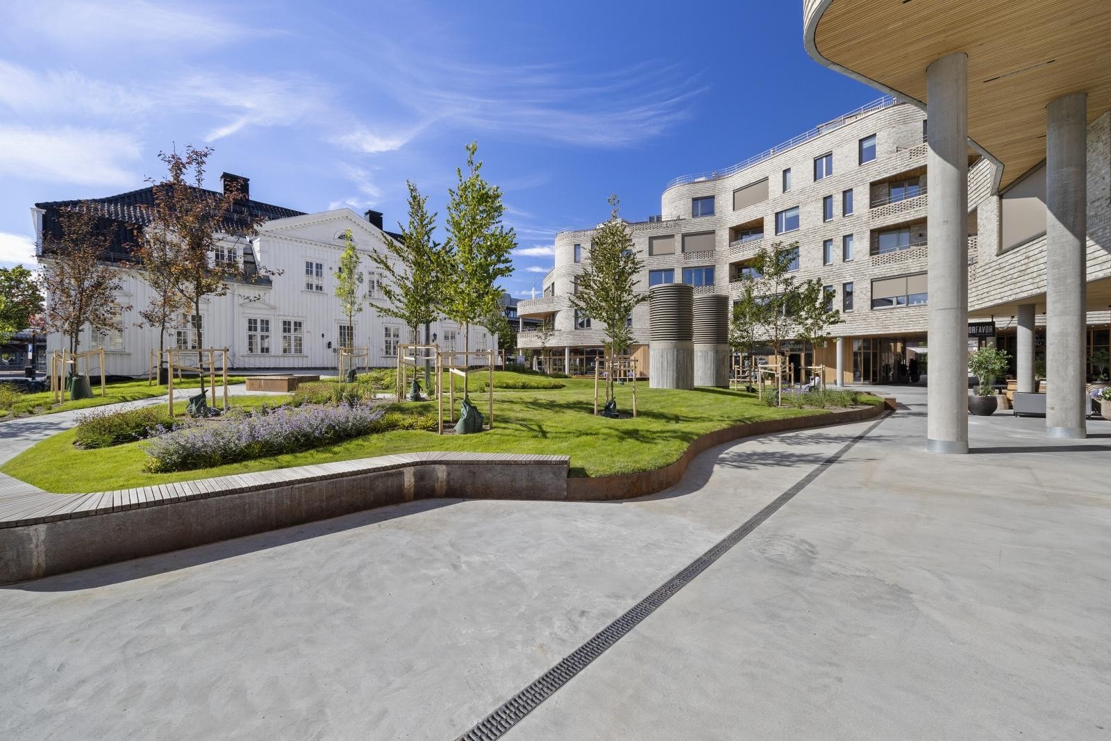 Asker sentrum Galleribilde