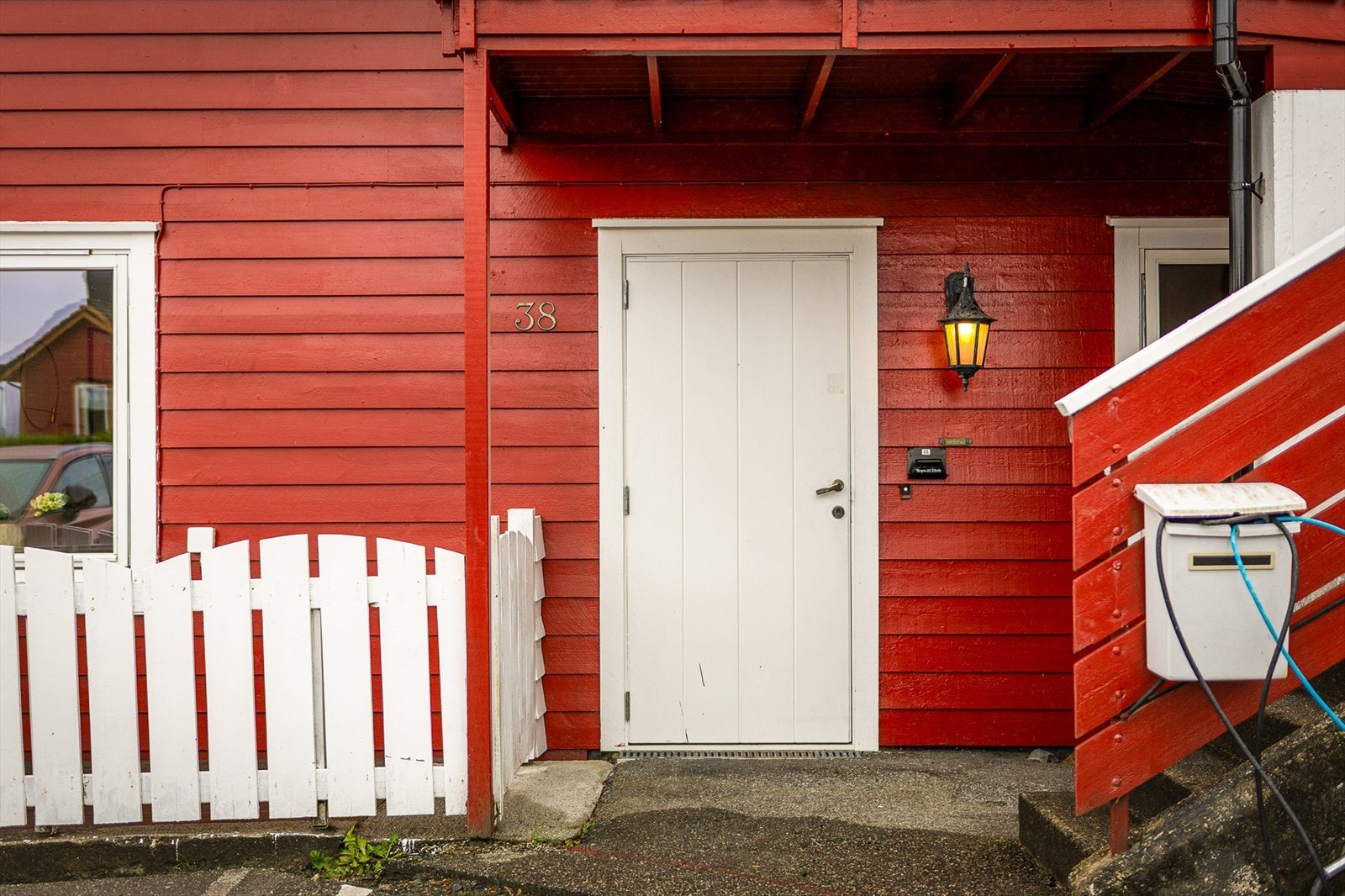 Det er tilrettelagt for installasjon av elbil-lader. Galleribilde