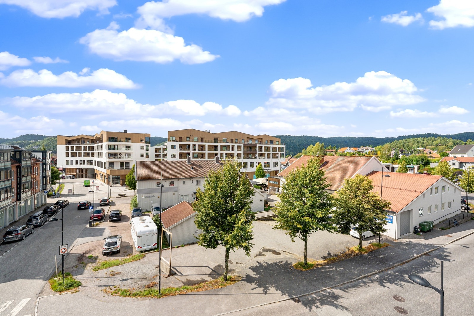 - Fin utsikt over sentrum | Beliggenheten er det ikke noe å si på! - Galleribilde