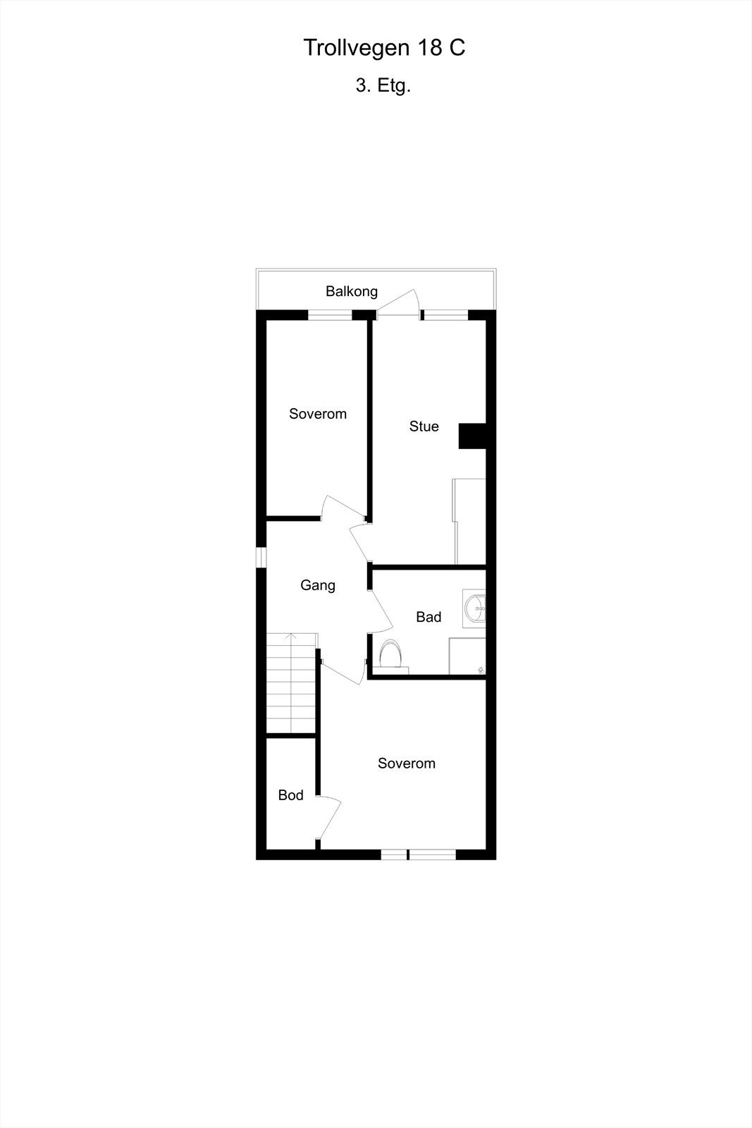 Trollvegen 18c_3. Etg3.jpg Galleribilde