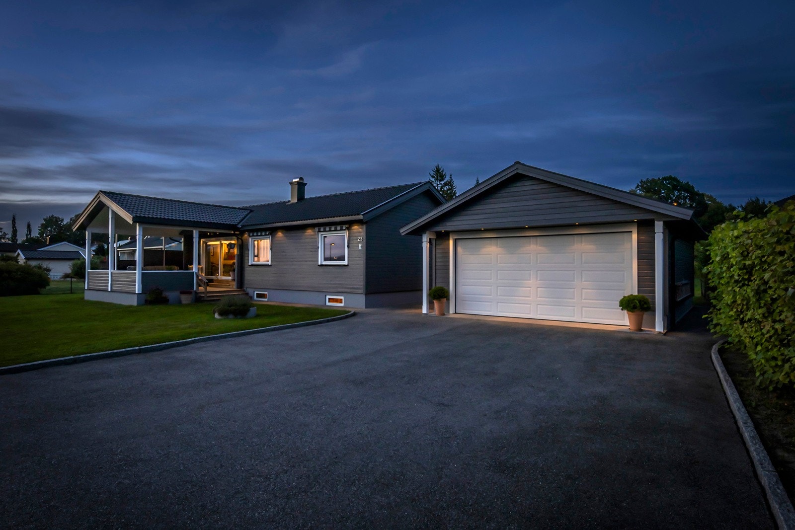 Kveldsstemning Galleribilde