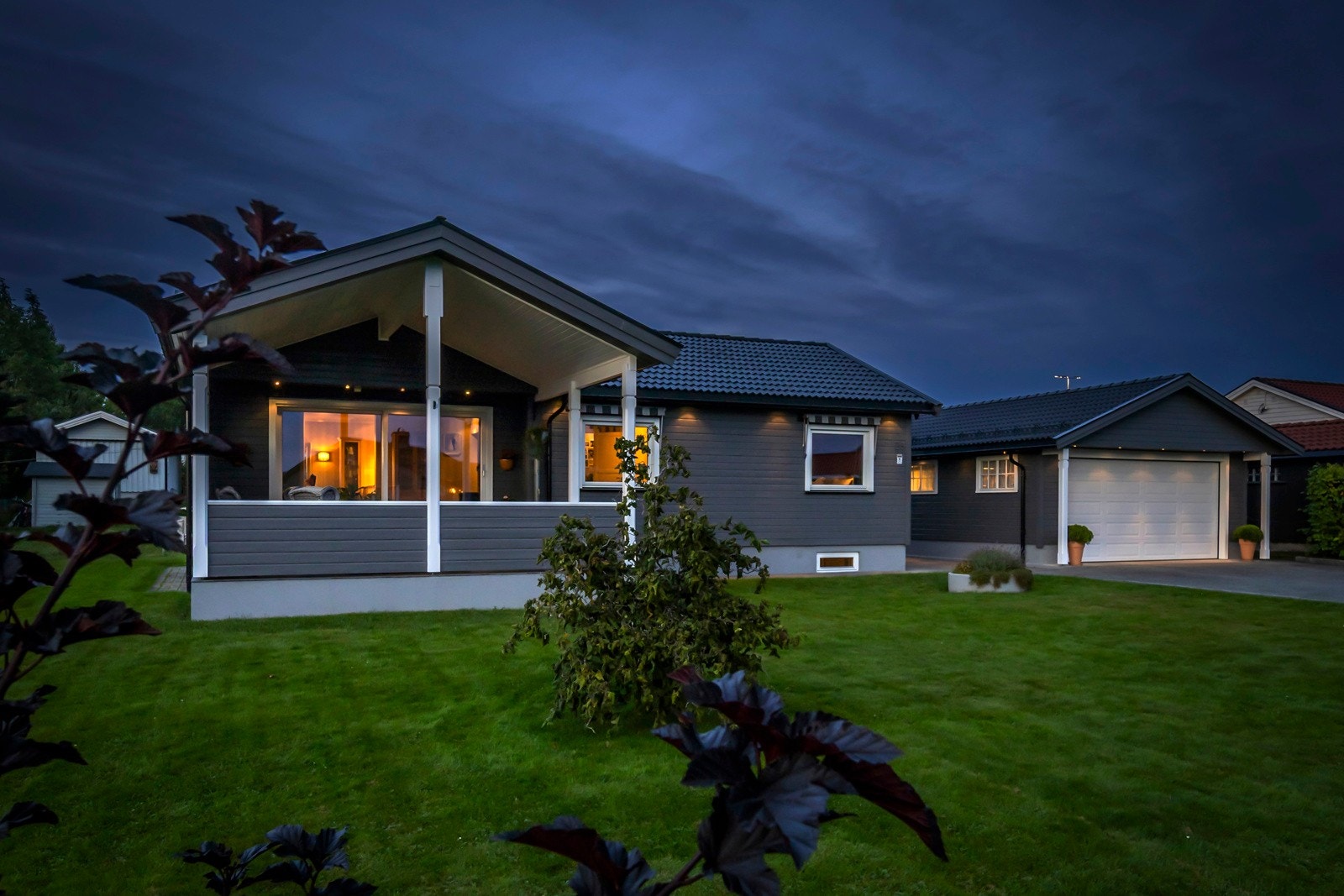 Kveldsstemning Galleribilde