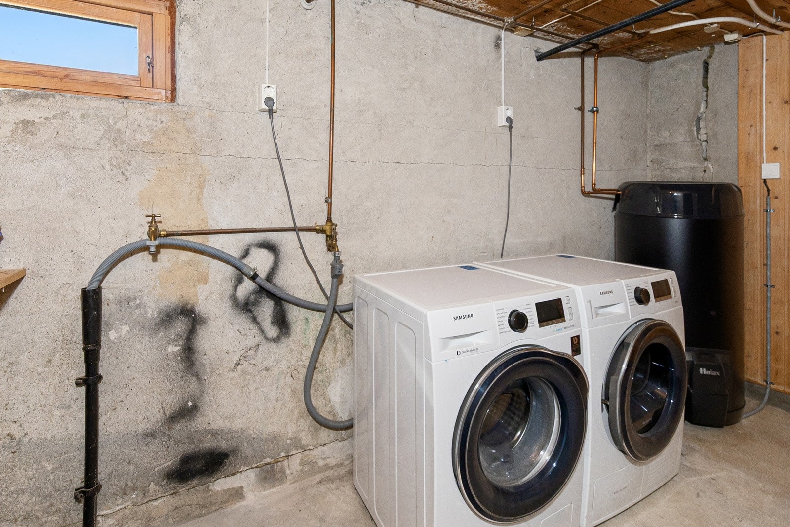 Vaskerom i kjeller Galleribilde