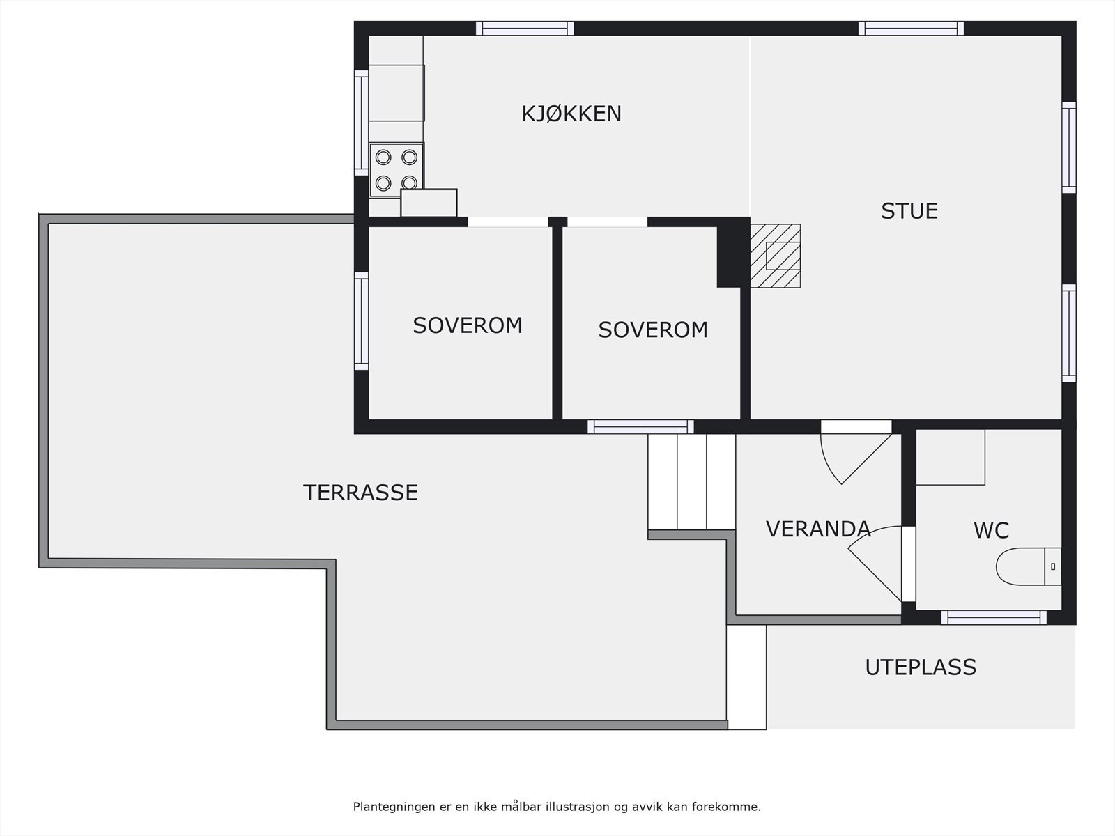 Plantegning. Galleribilde