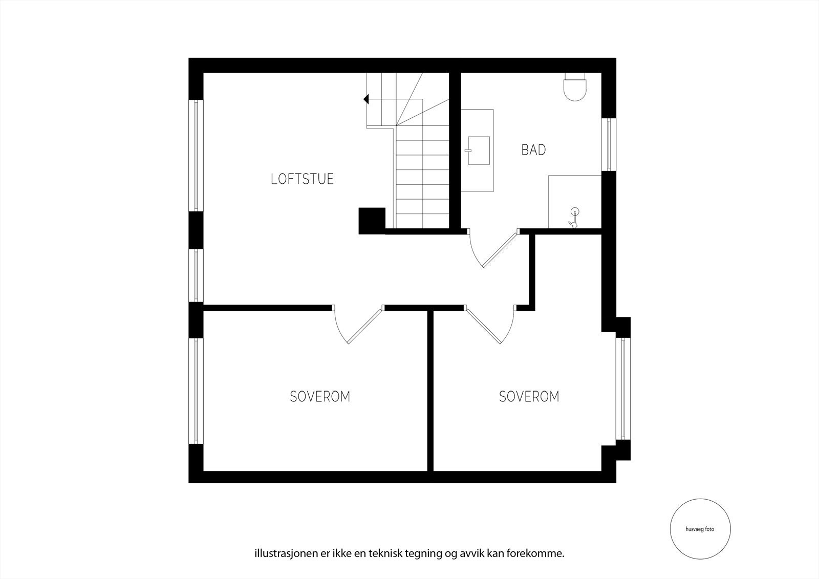 torvholsteigen 4 ID etg2 2D Galleribilde