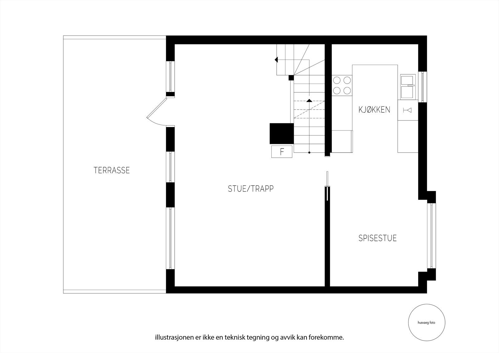 torvholsteigen 4 ID etg1 2D Galleribilde