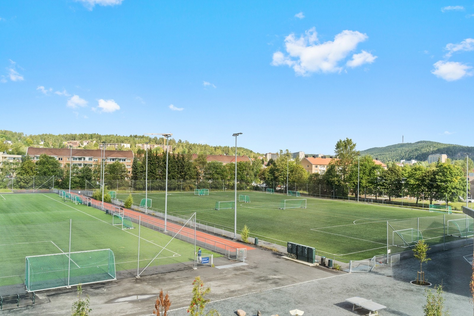 Utsikten fra kjøkkenet. Galleribilde