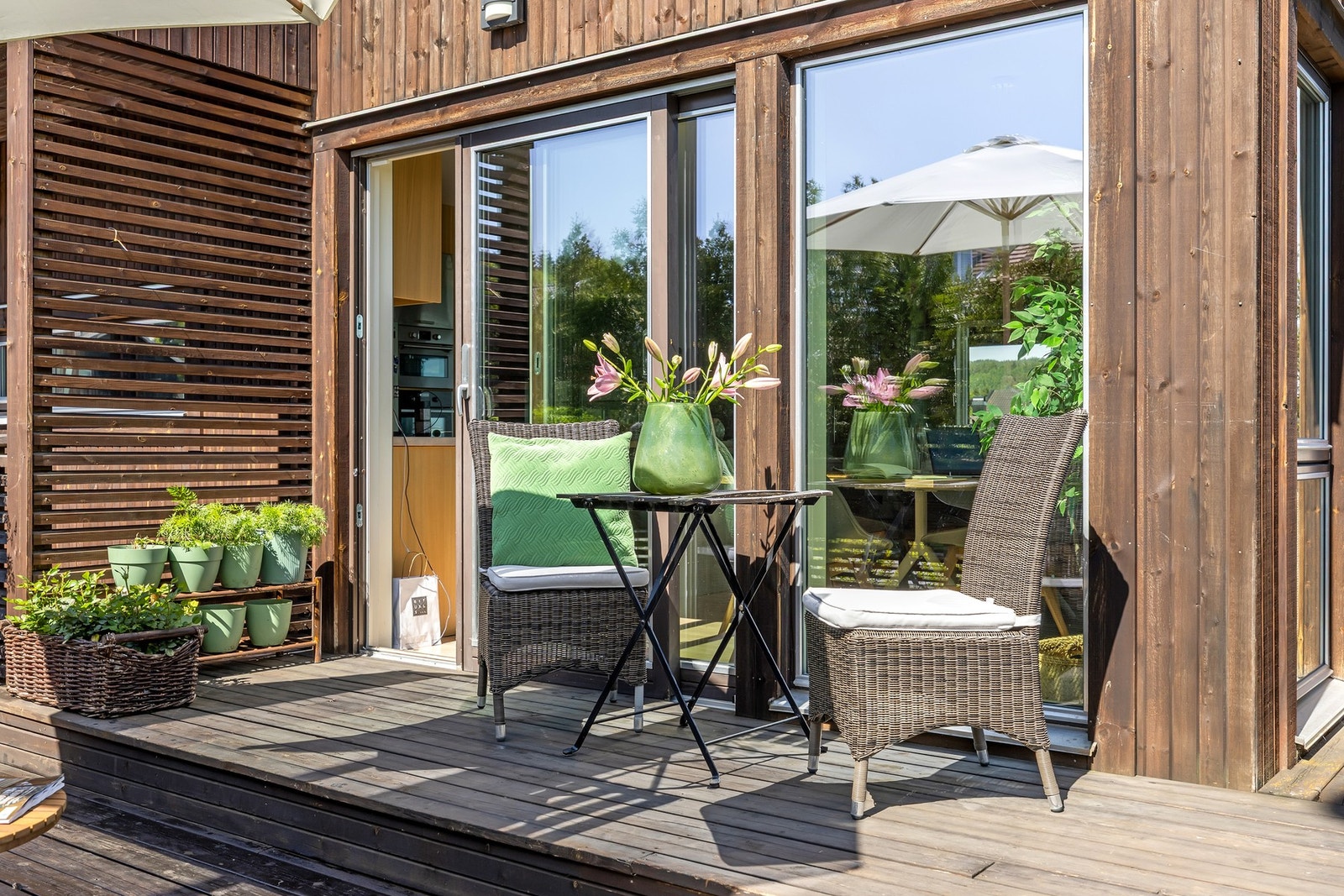 Koselig sitteplass Galleribilde