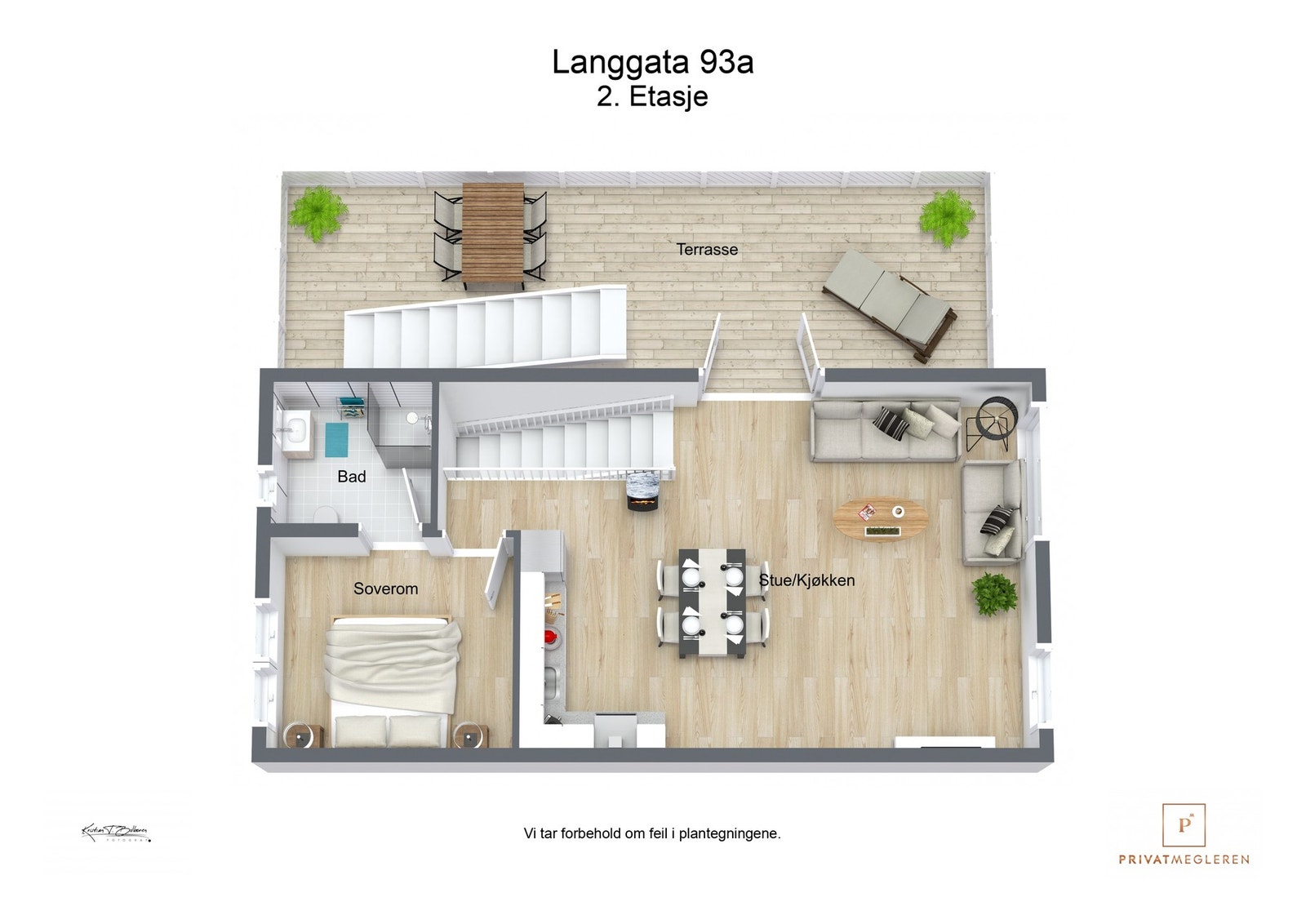 Plantegning 2. etasje Galleribilde