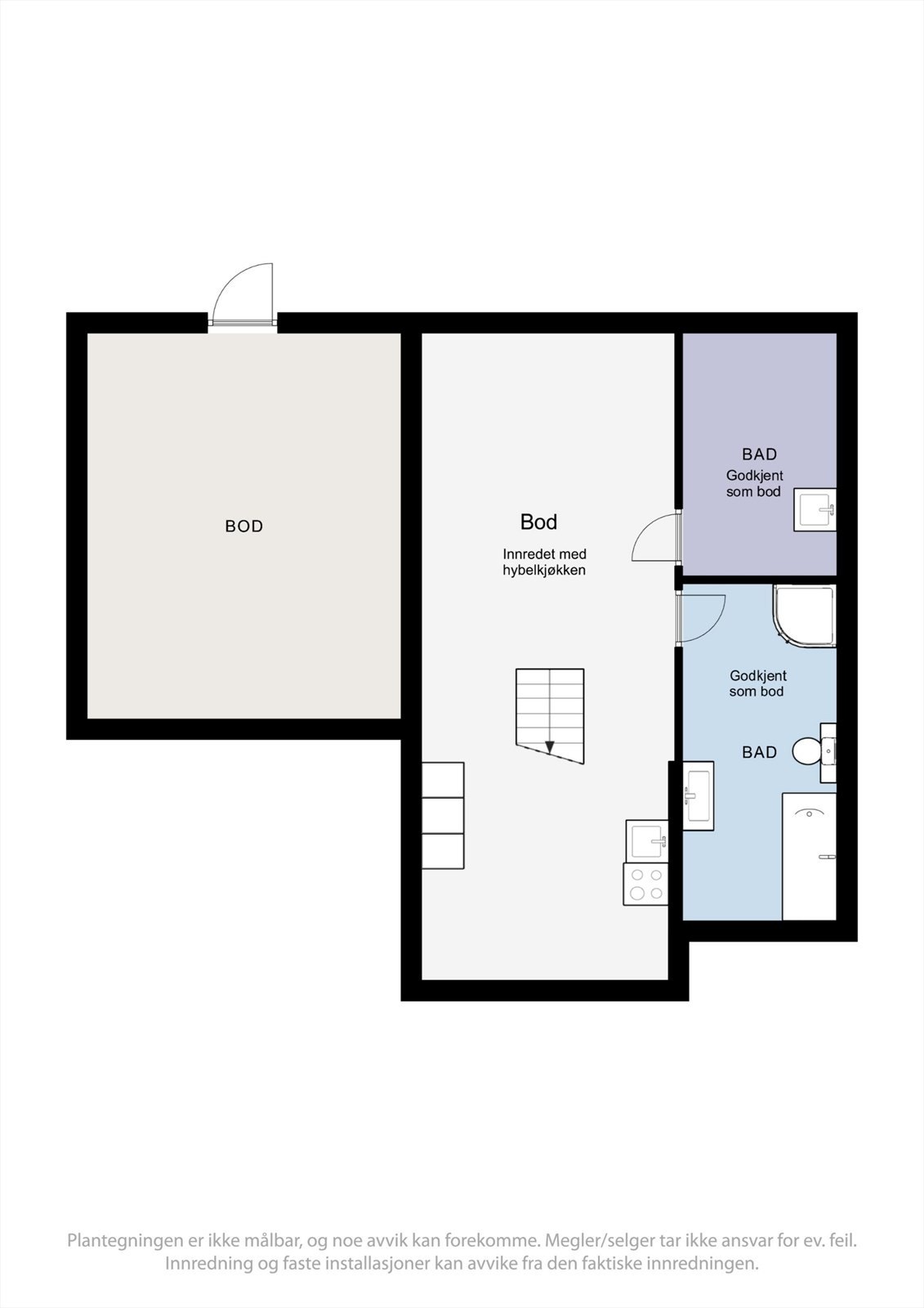 Underetasje. Galleribilde