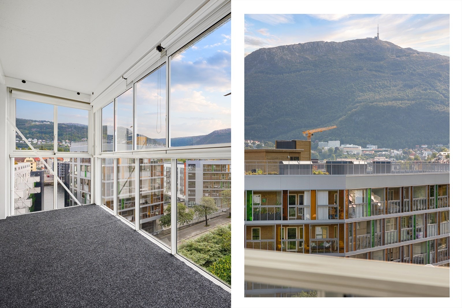 Her også kan du nyte en flott utsikt opp mot både Fløyen og Ulriken. Galleribilde