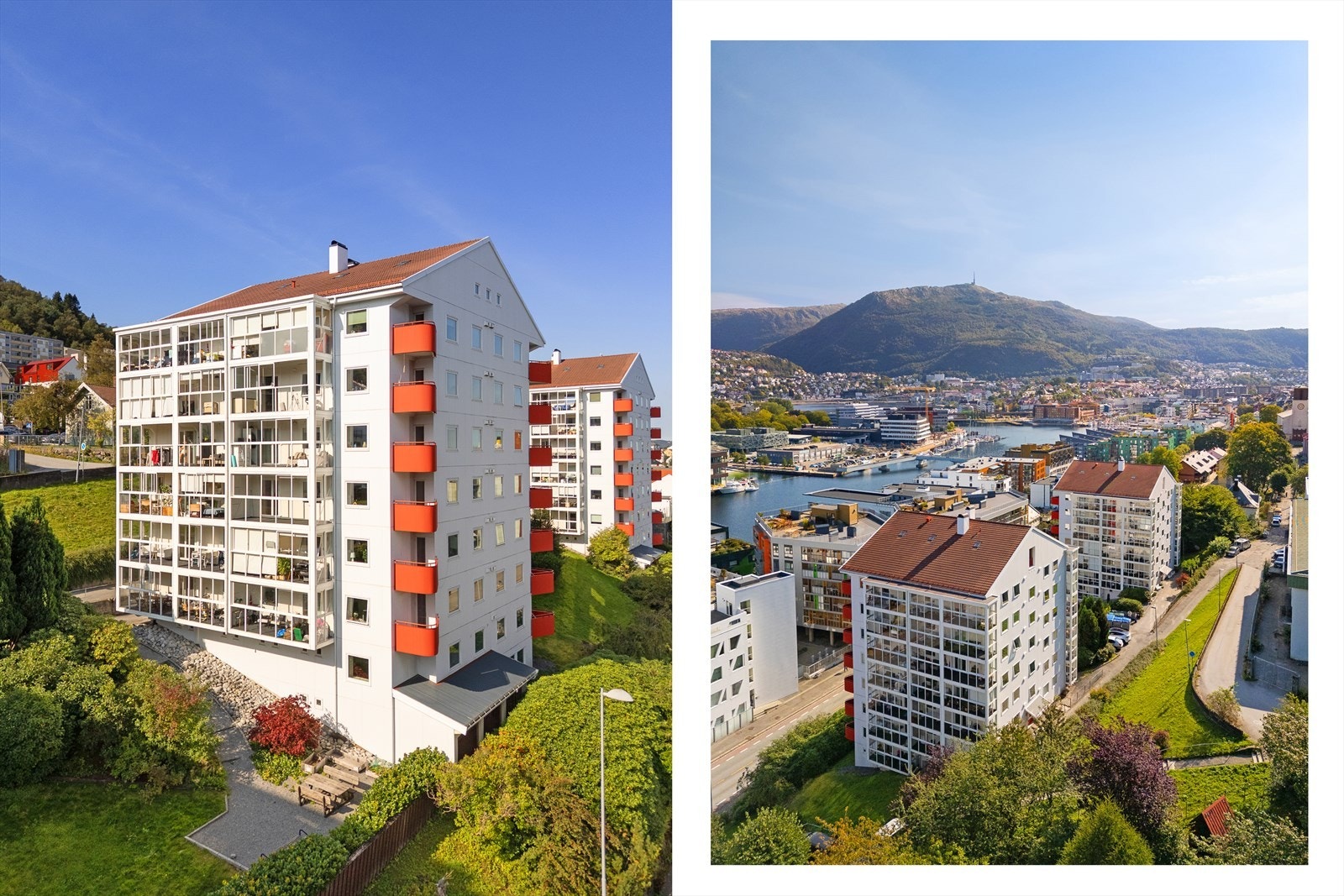 Kort avstand til store arbeidsplasser på for eksempel Mindemyren, DNB sitt hovedkontor og Legevakten. Galleribilde